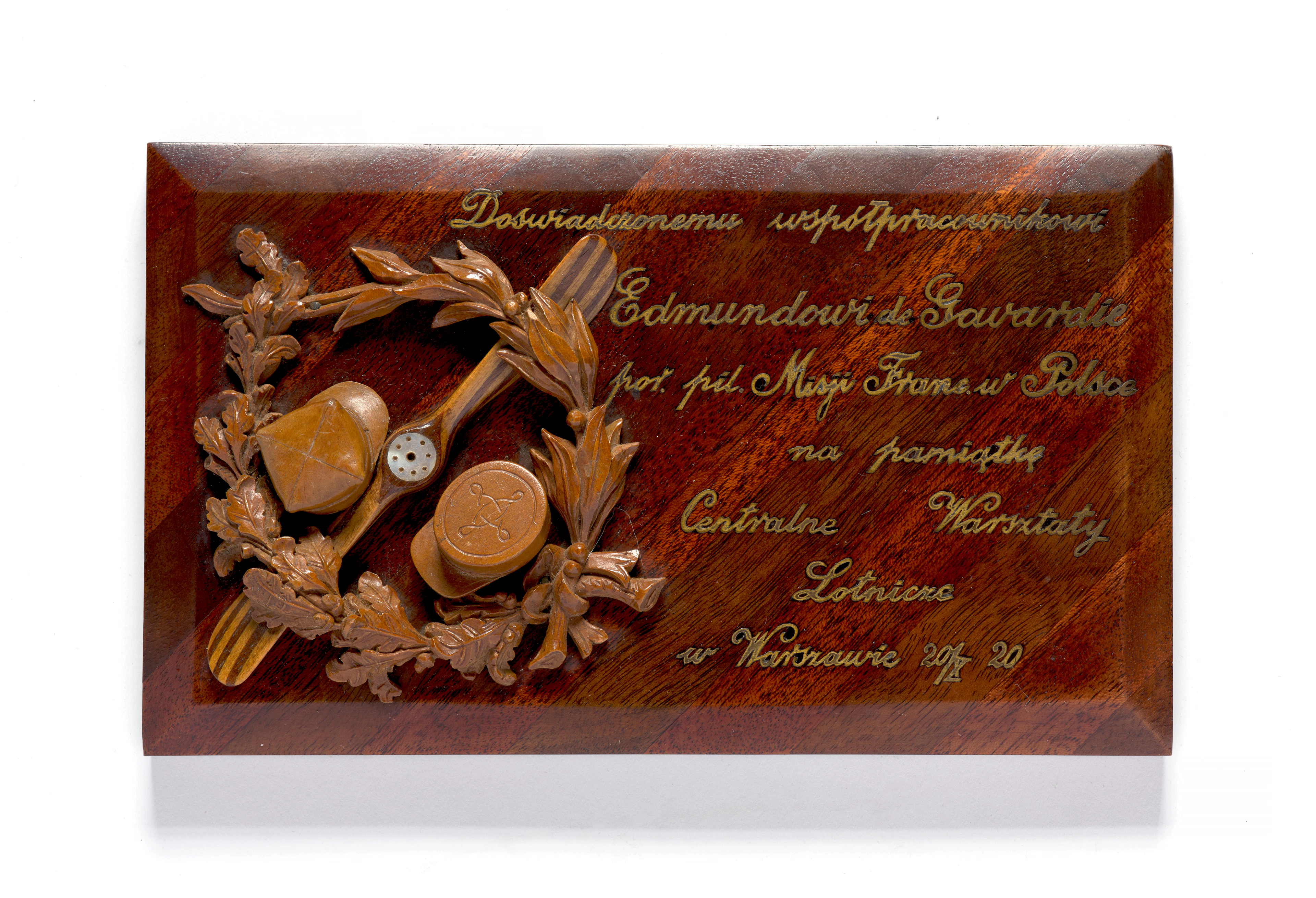 SOUVENIRS DE LA MISSION FRANCAISE EN POLOGNE DU PILOTE EDMOND DE GAVARDIE