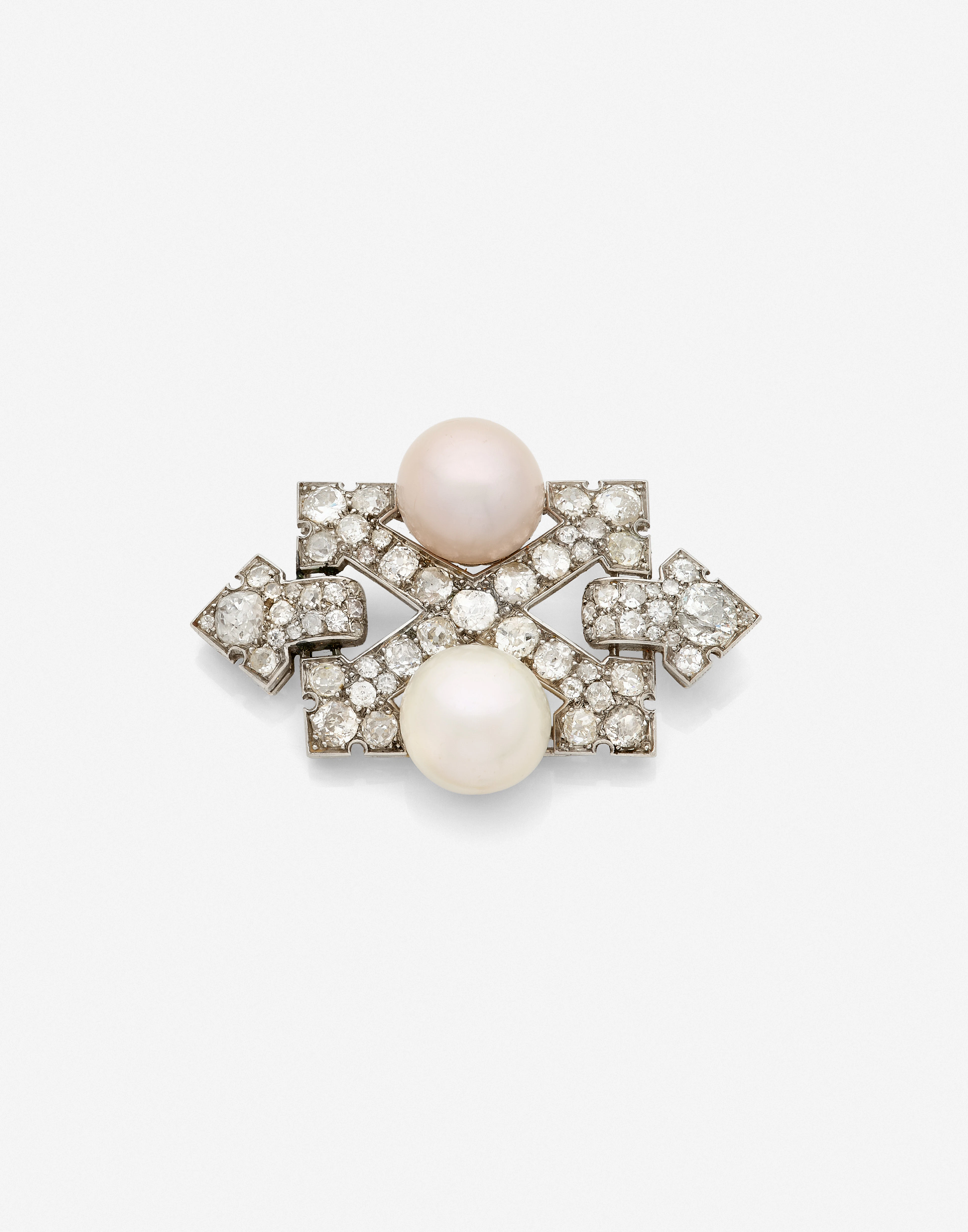 CARTIER Broche Art Déco