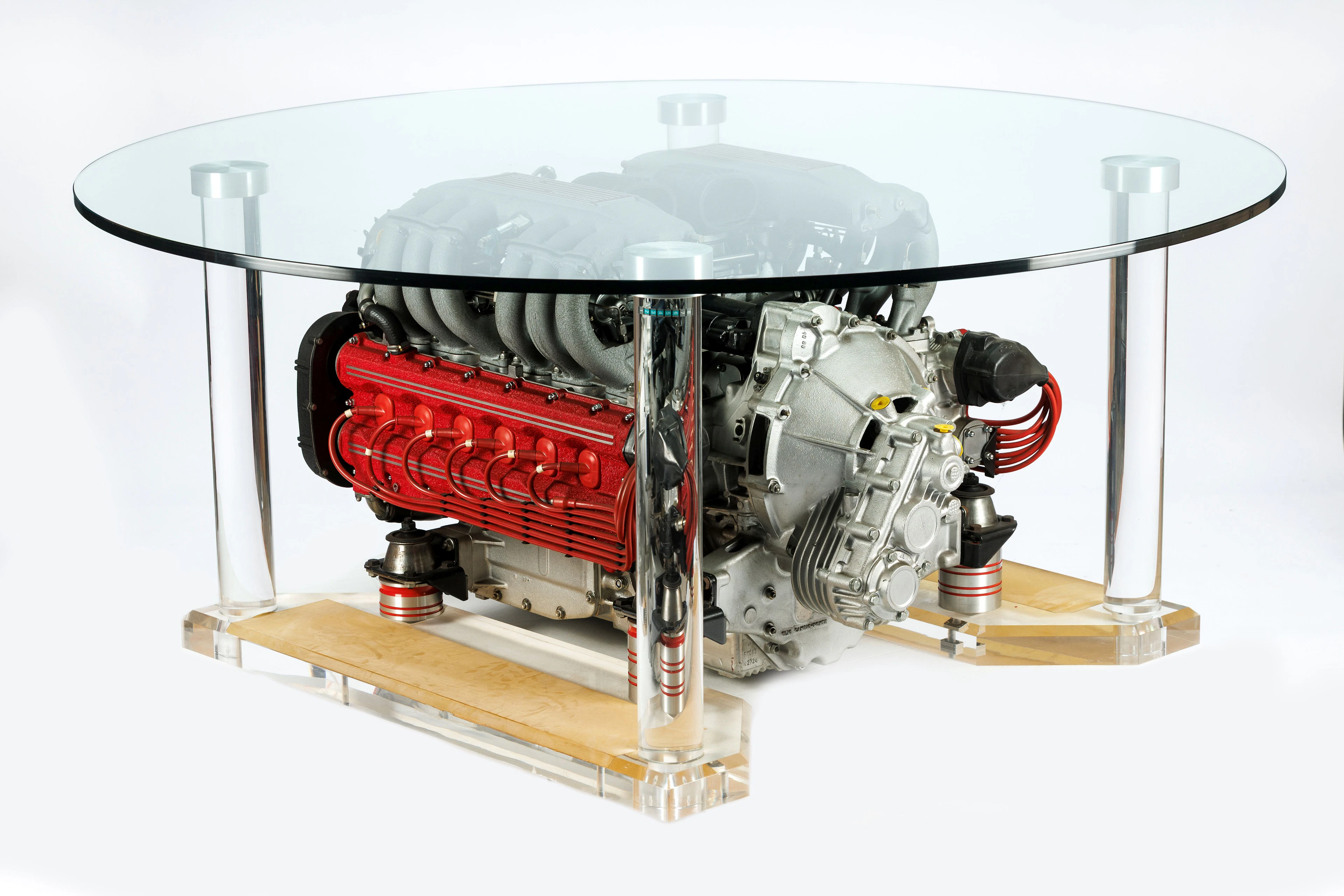 Ferrari Testarossa - Glass table
