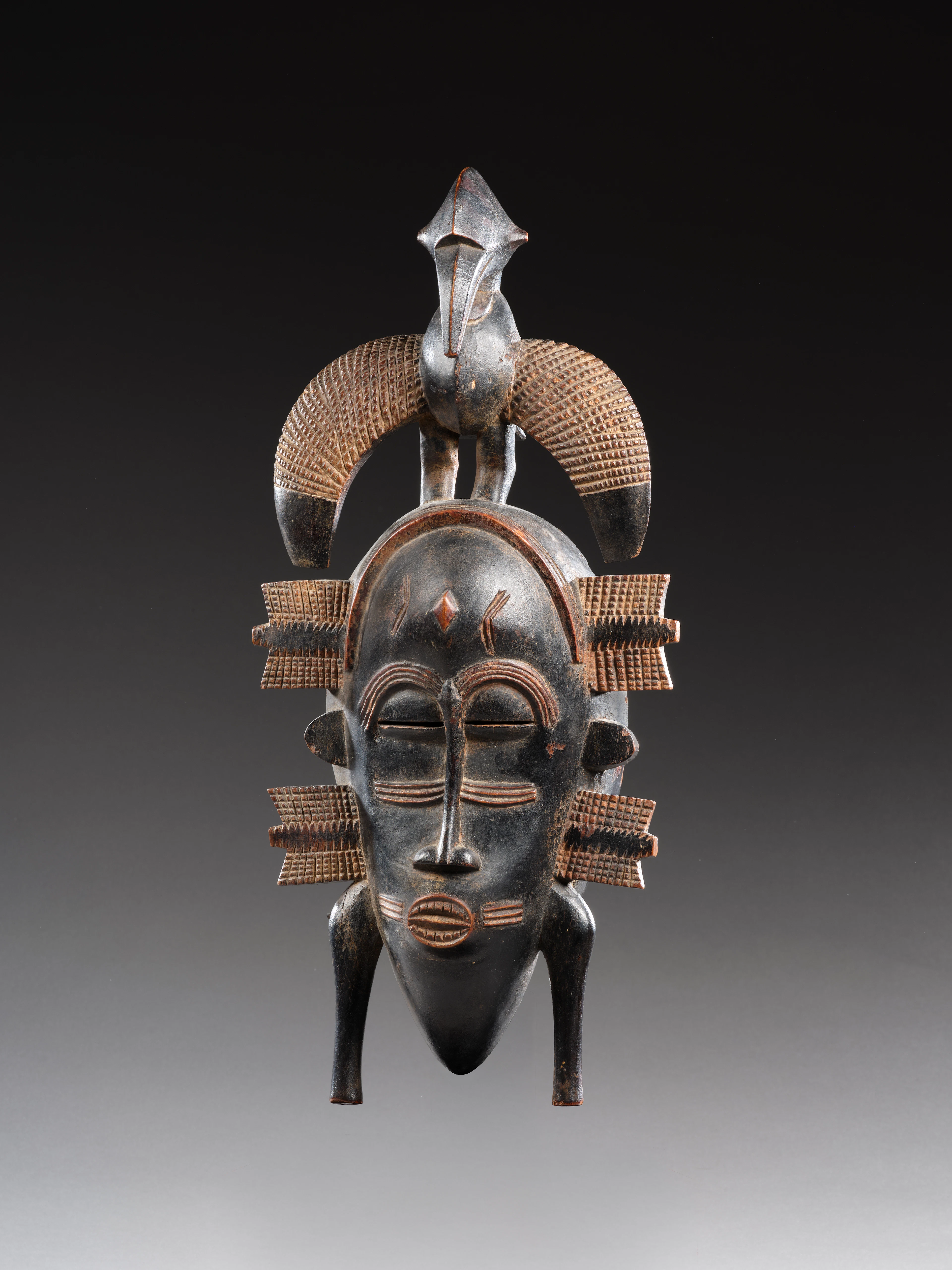 A SENUFO MASK