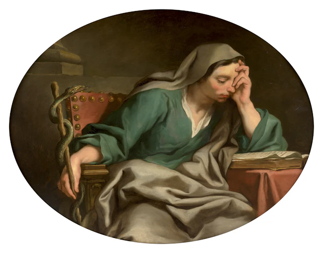 Jean-François de TROY Paris, 1679 - Rome, 1752 La Prudence