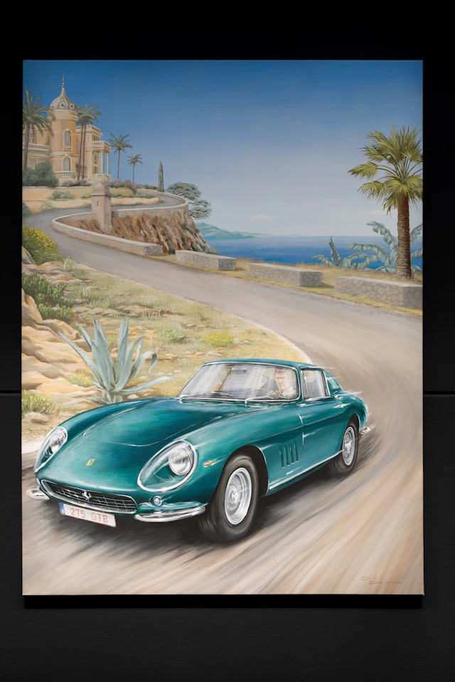 Dirk de Haes, Steve McQueen in a Ferrari 275 GTB, 2020 No reserve