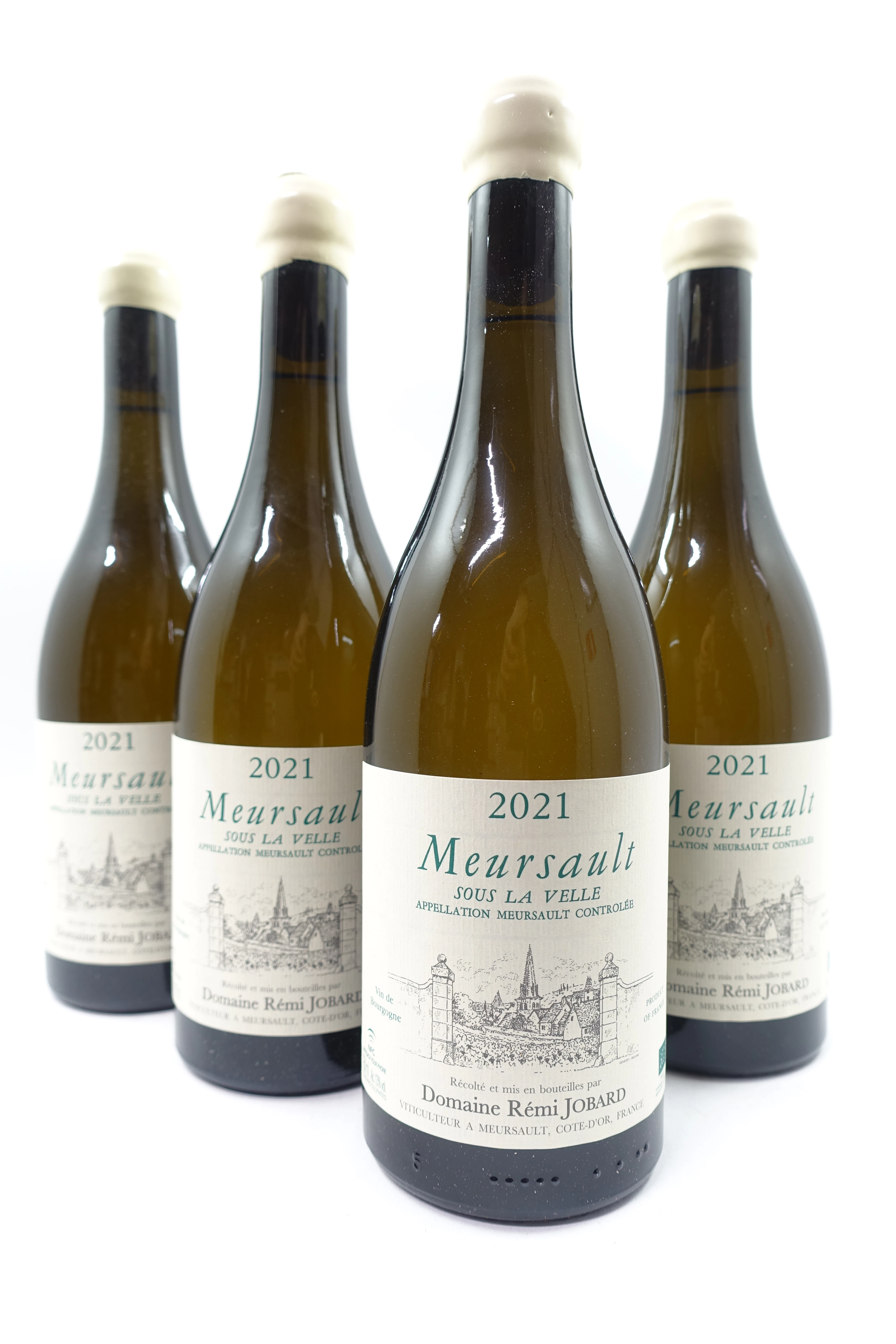 4 bts MEURSAULT 2021 Sous la Velle. Domaine Rémi Jpbard