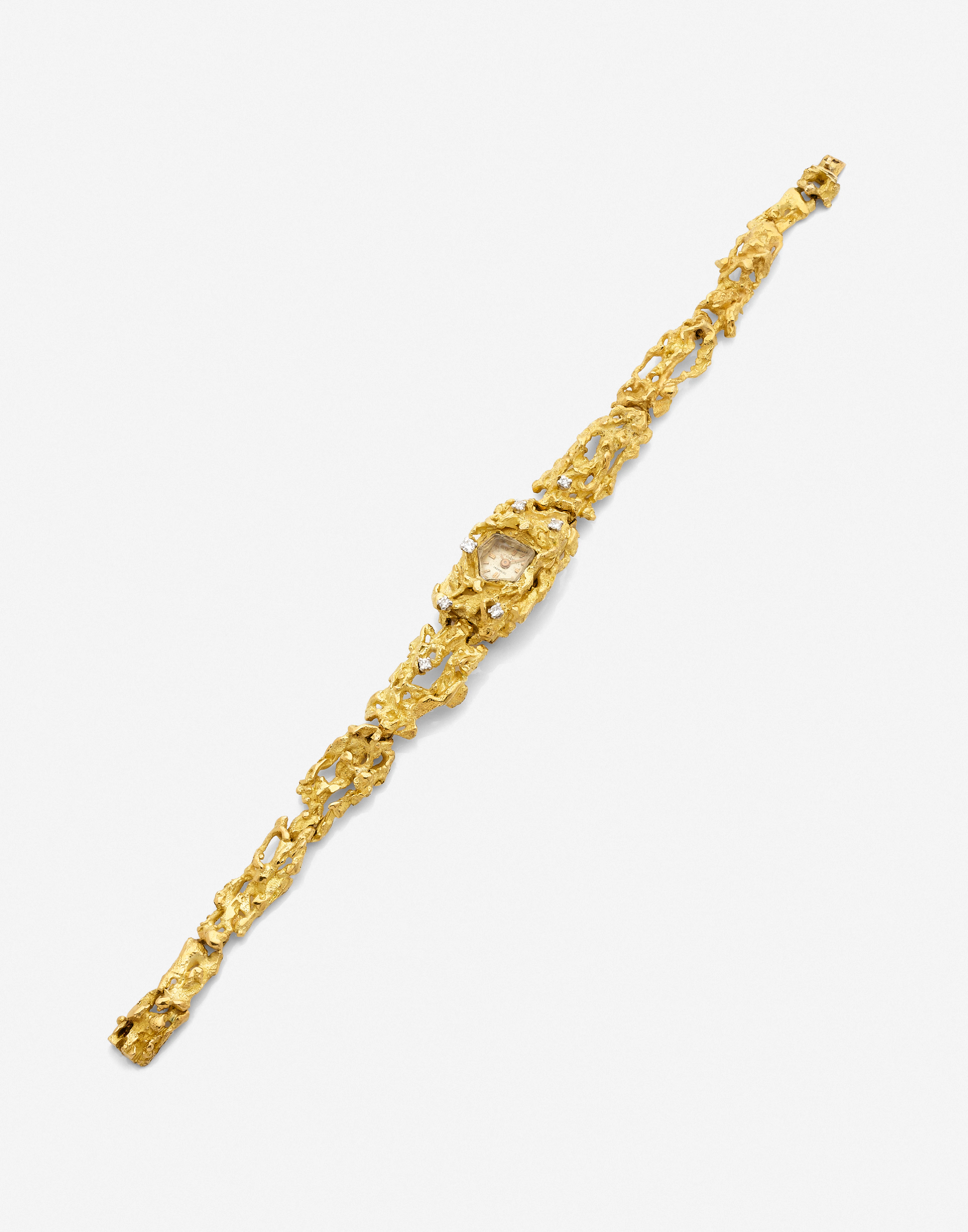 Jean VENDOME (1930-2017) Montre bracelet de dame "Pépite"