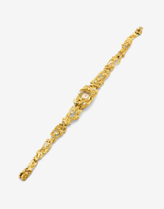 Jean VENDOME (1930-2017) Montre bracelet de dame "Pépite"