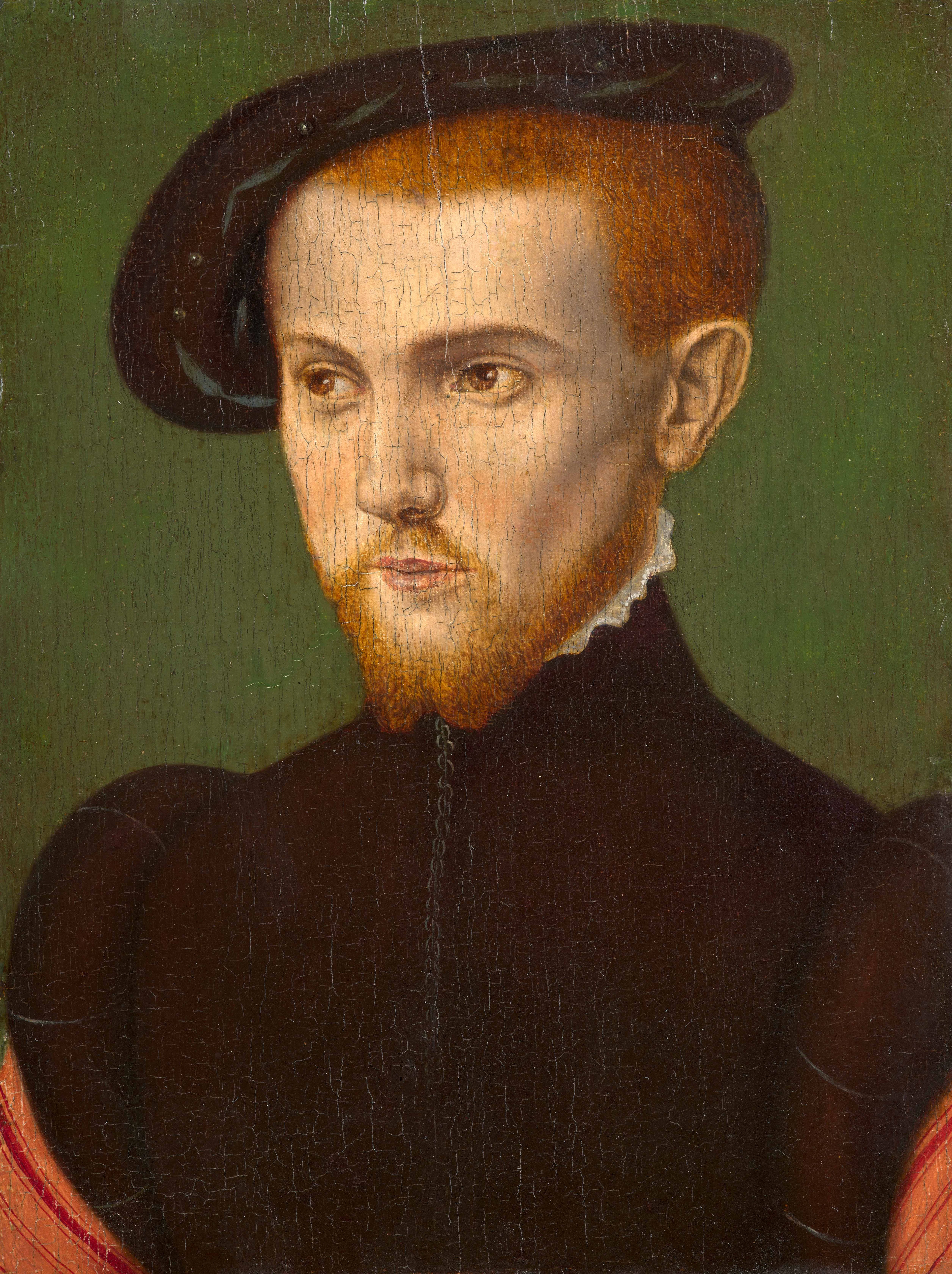 Ecole française du XIXe siècle Dans le goût de Corneille de Lyon Portrait