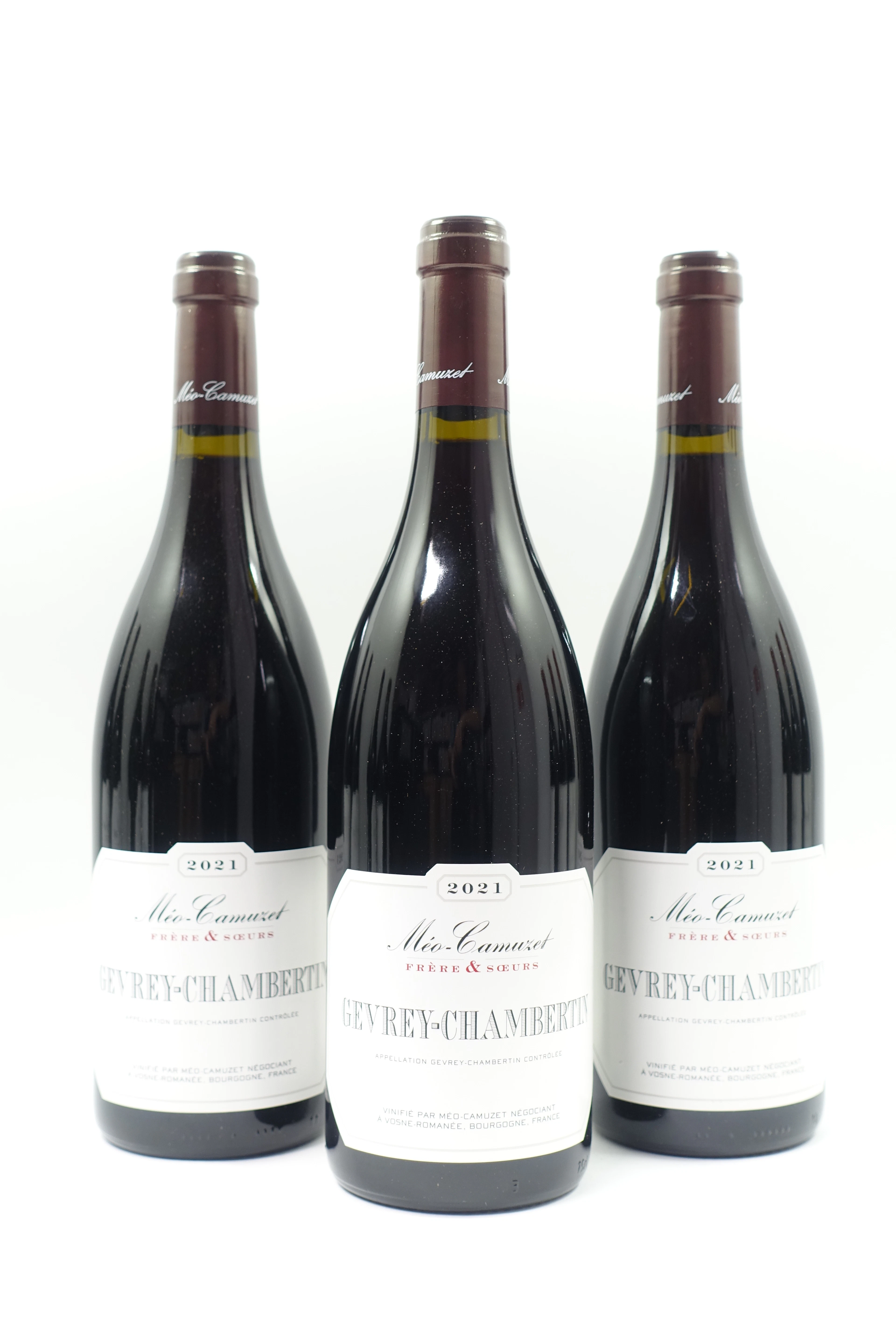 3 bts GEVREY CHAMBERTIN 2021 Méo Camuzet Frère & Soeurs