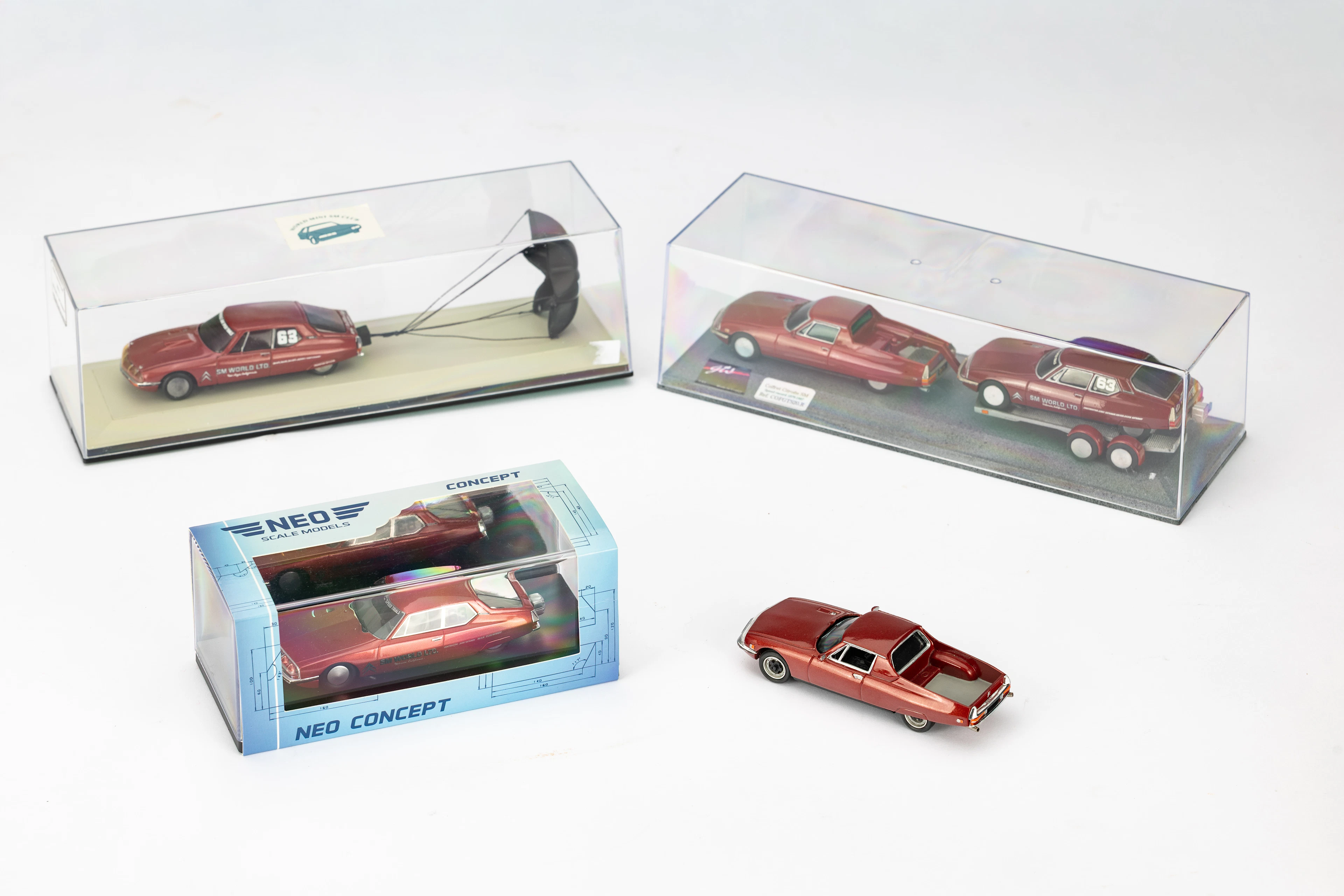 SM des Records – Scale models No reserve