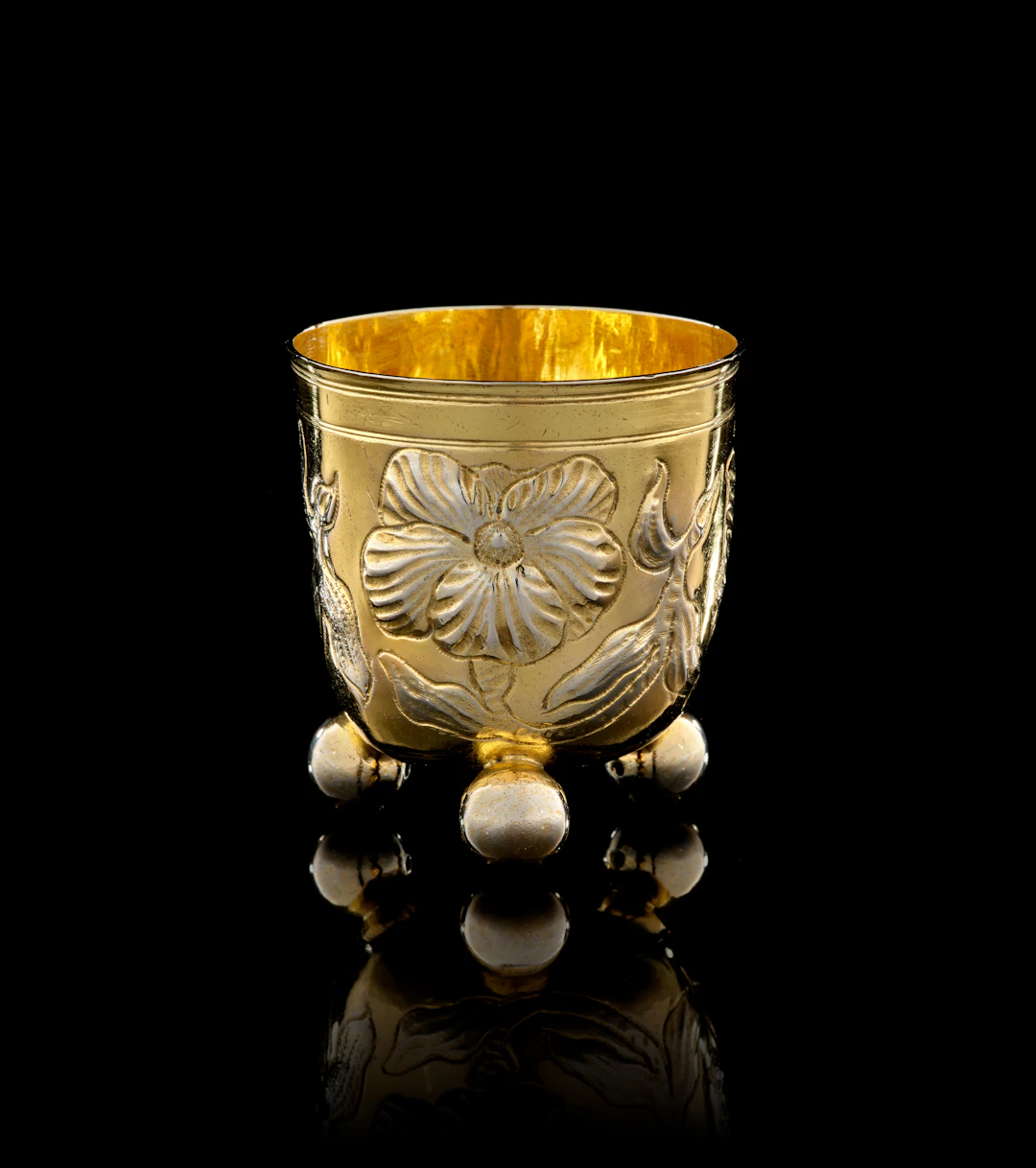 A German silver-gilt cup, Hans Ludwig auf der Burg, Nuremberg, 1658-1659
