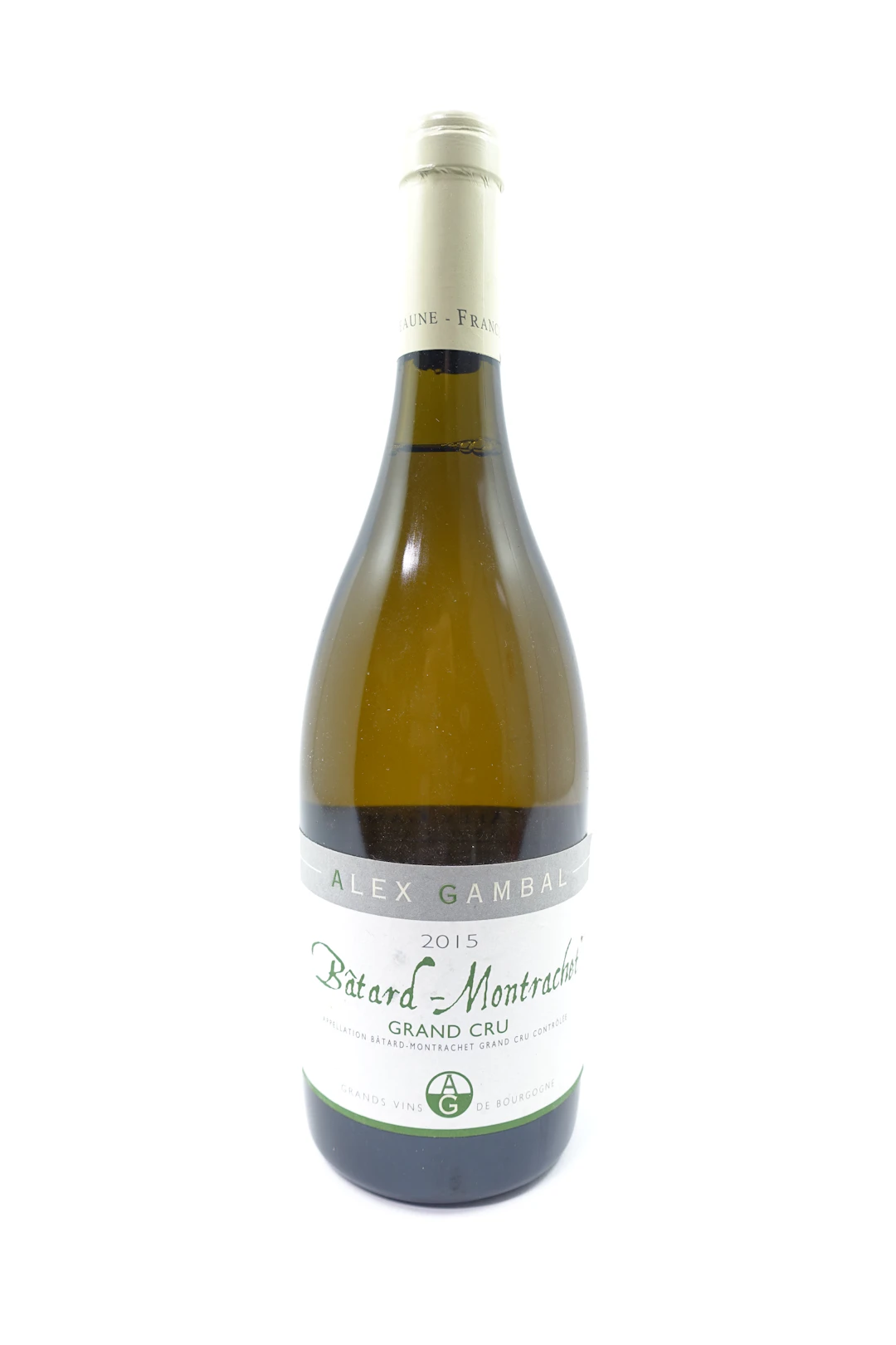1 bt BATARD MONTRACHET 2015 Gand Cru. Alex Gambal