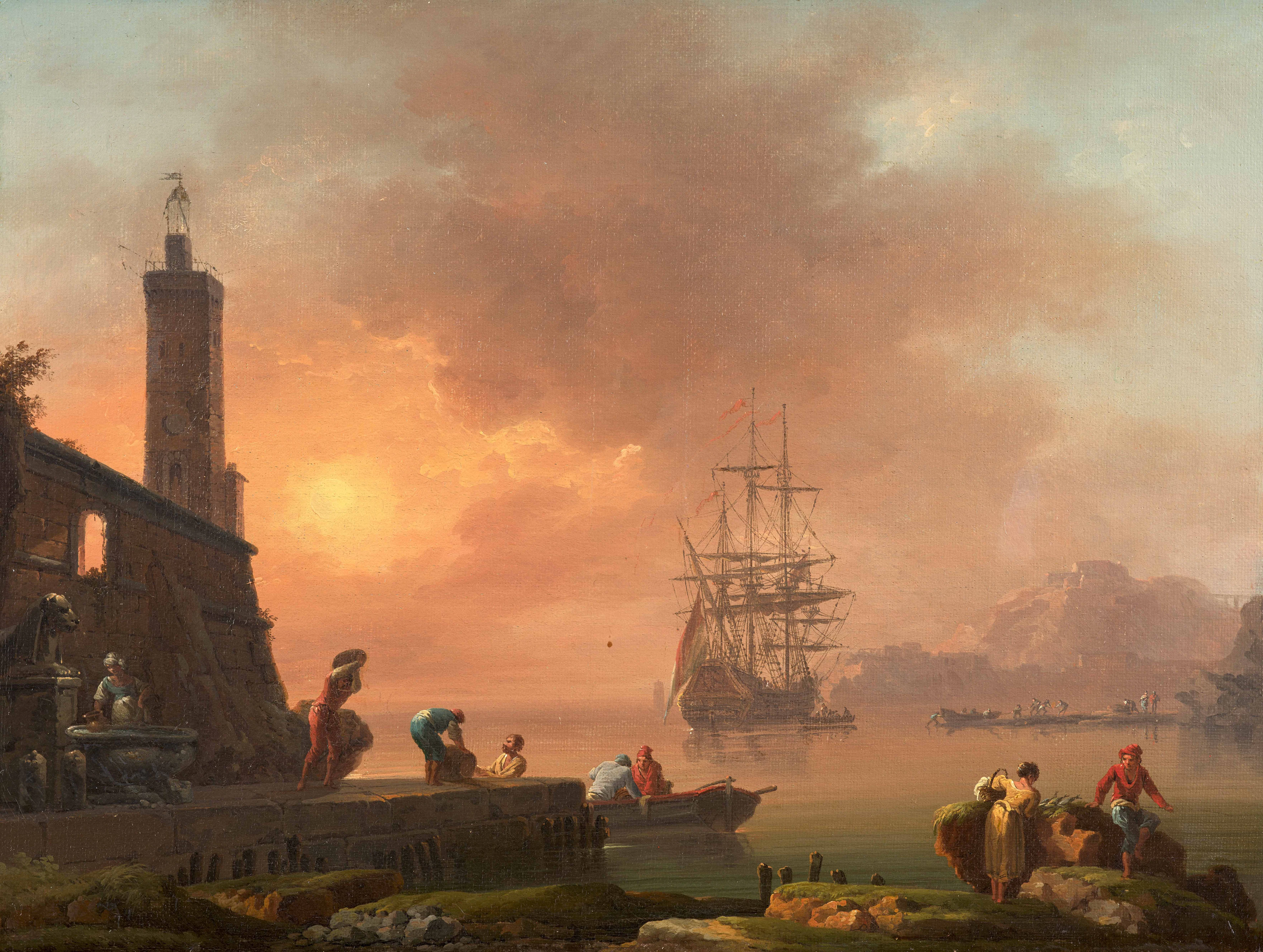 Attribué à François LACROIX, dit LACROIX DE MARSEILLE Marseille, 1700