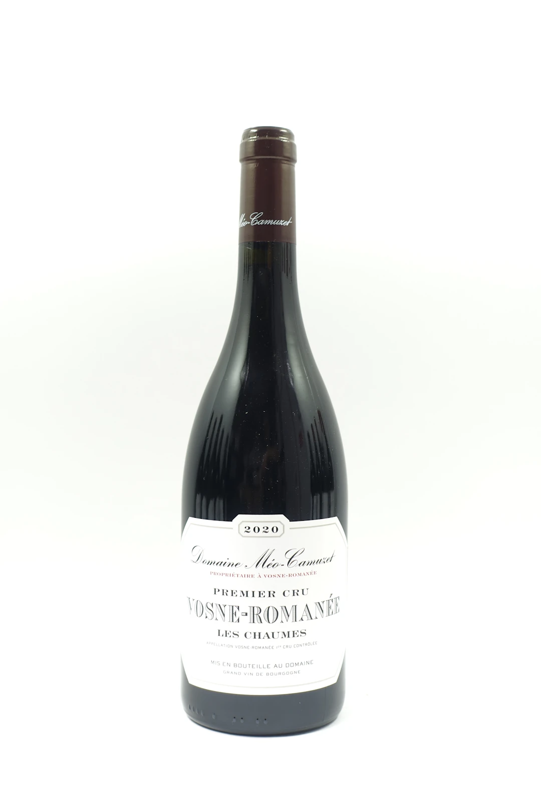 1 bt VOSNE ROMANEE 2020 1er Cru Les Chaumes. Domaine Méo Camuzet