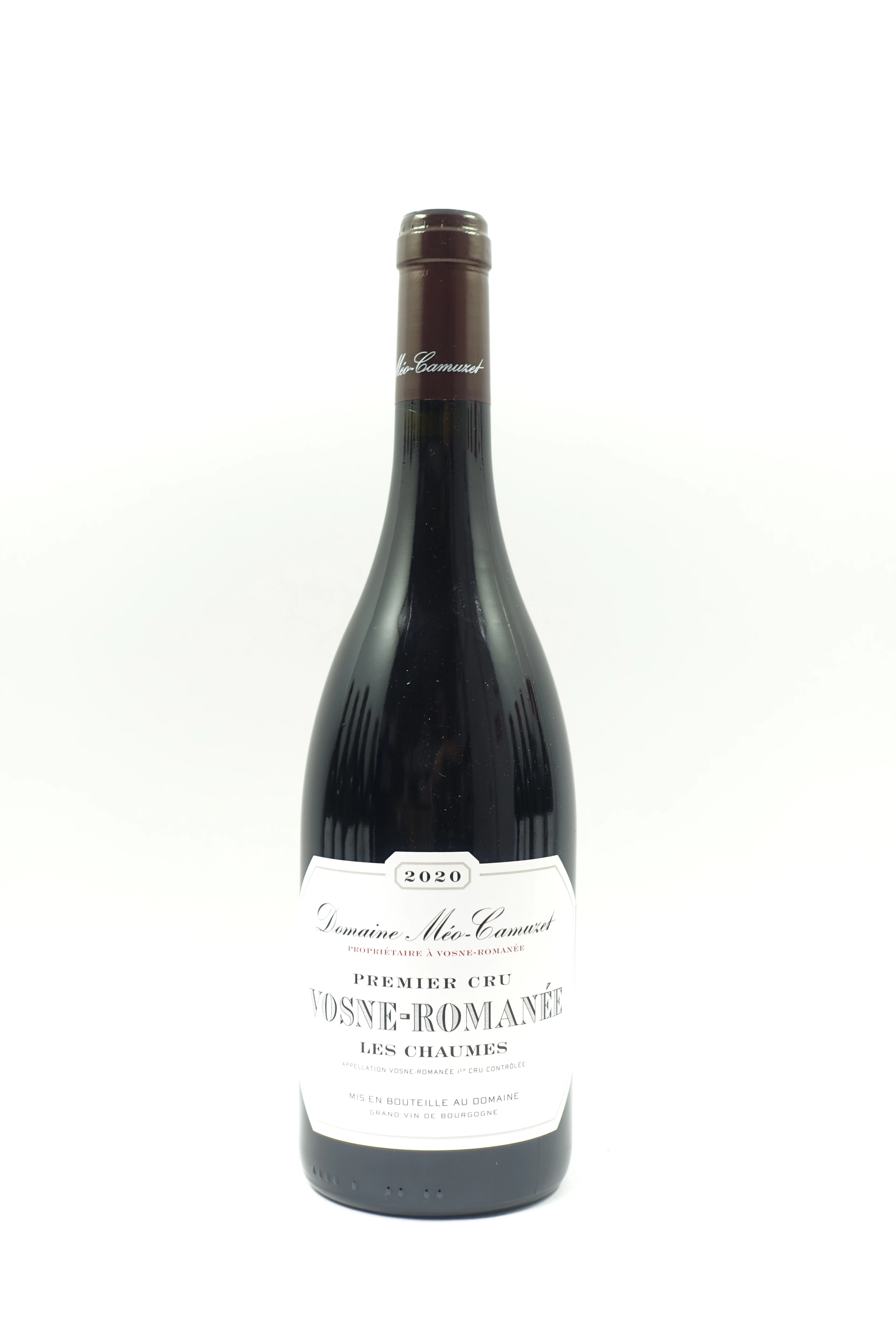 1 bt VOSNE ROMANEE 2020 1er Cru Les Chaumes. Domaine Méo Camuzet