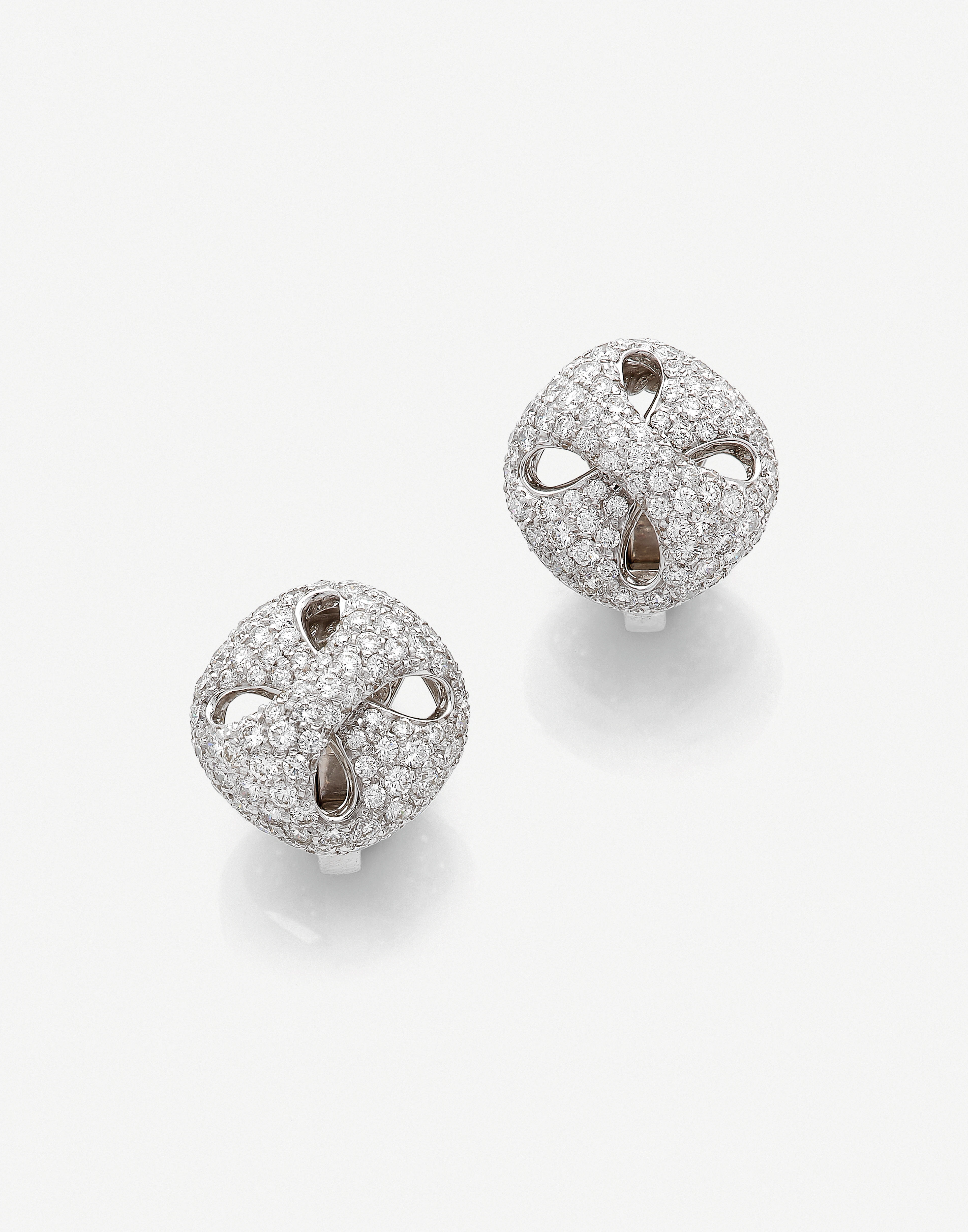- DAMIANI Paire de clips d'oreilles "Ruban"