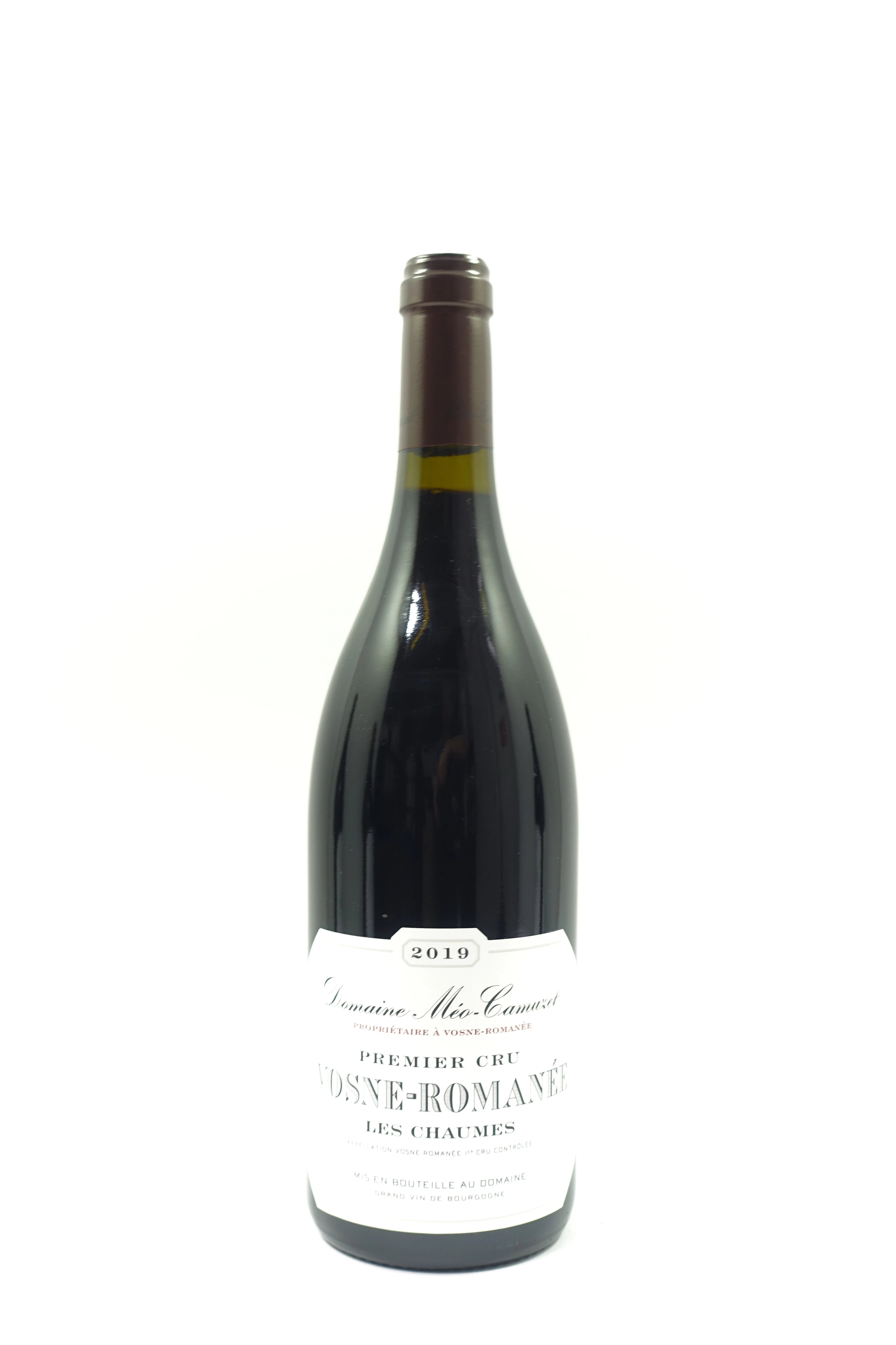 1 bt VOSNE ROMANEE 2019 1er Cru Les Chaumes. Domaine Méo Camuzet