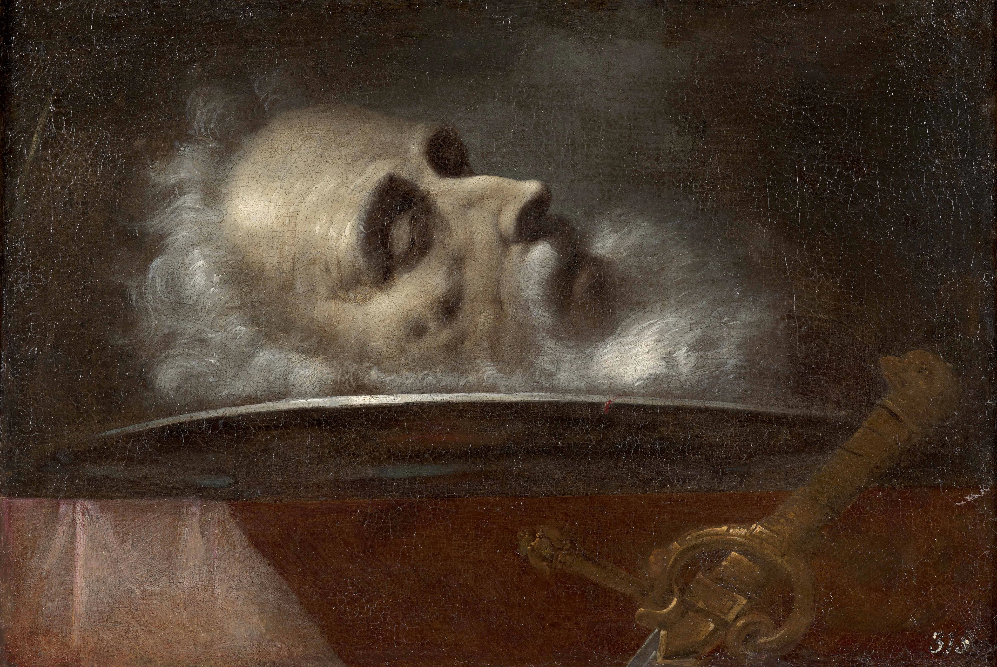 Attribué à Juan de VALDÈS LÉAL Séville, 1622 -1690 Le chef de saint