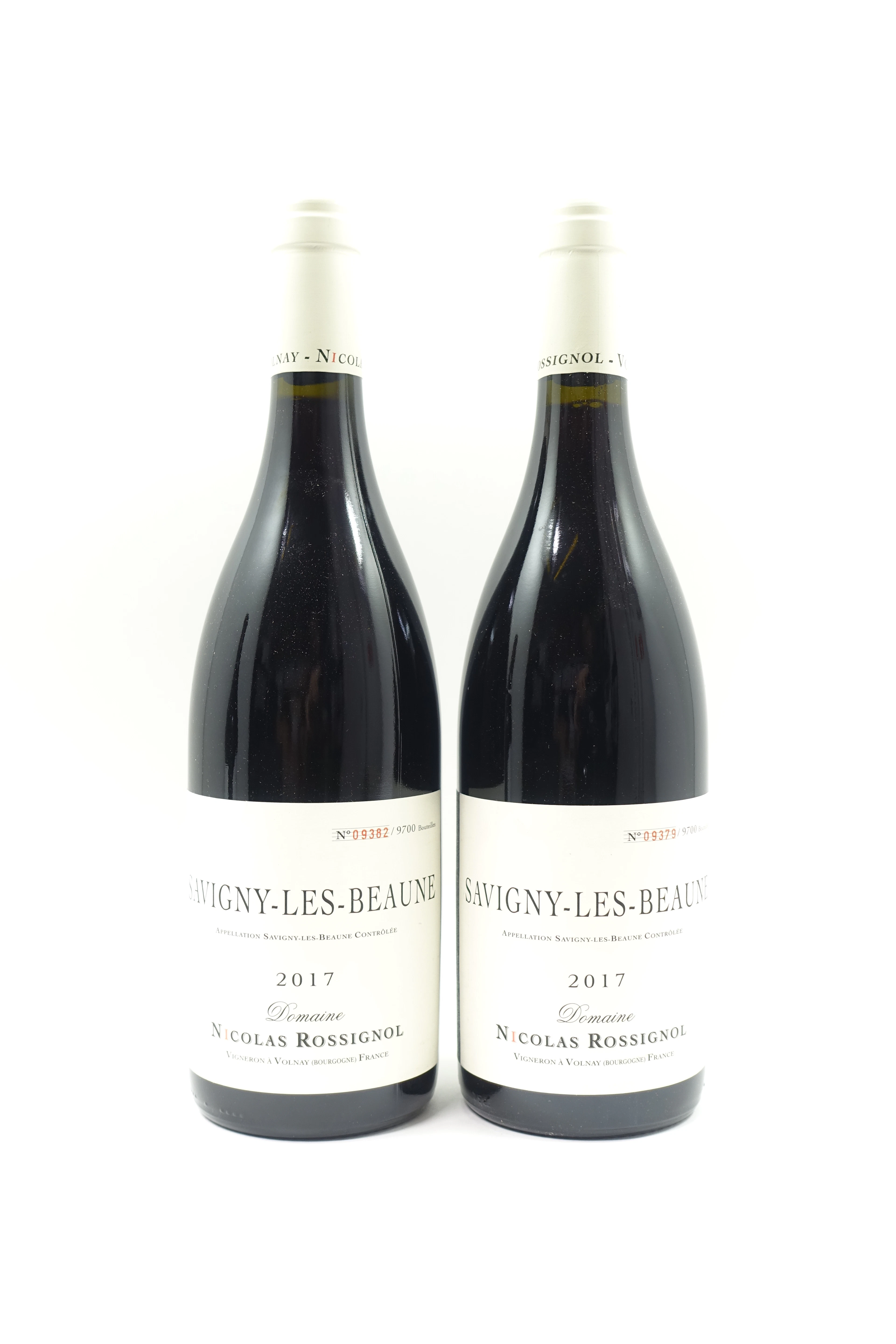 6 bts SAVIGNY LES BEAUNE 2017 (rouge) Domaine Nicolas Rossignol