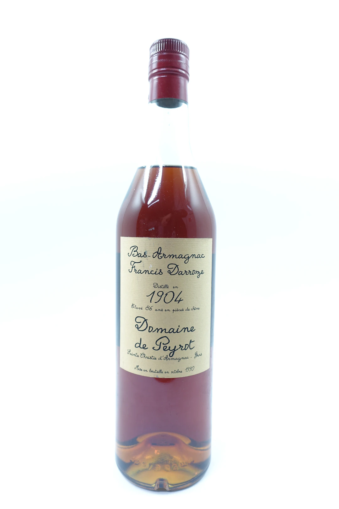 1 bt BAS ARMAGNAC DARROZE 1904 Domaine de Peyrots