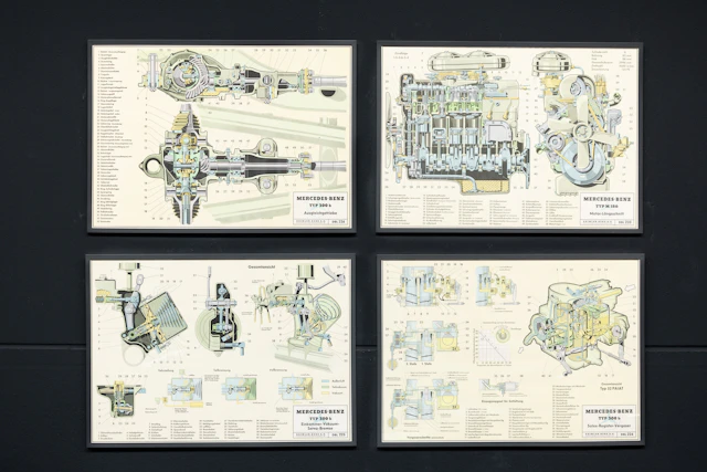 Mercedes–Benz – Technical exploded view diagrams No reserve