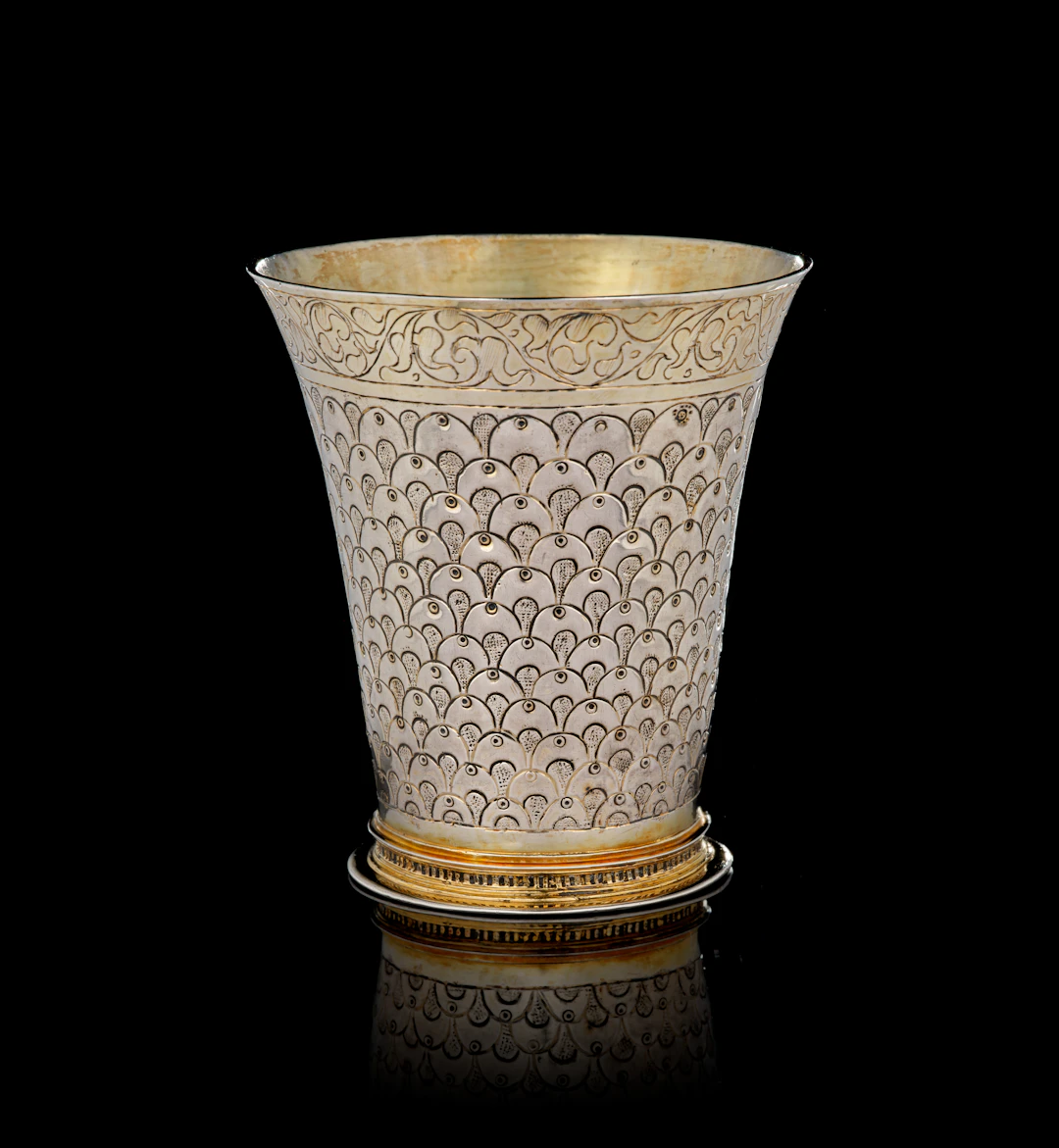 A German parcel-gilt silver beaker, Johan (Hans) von Hattingen, Cologne