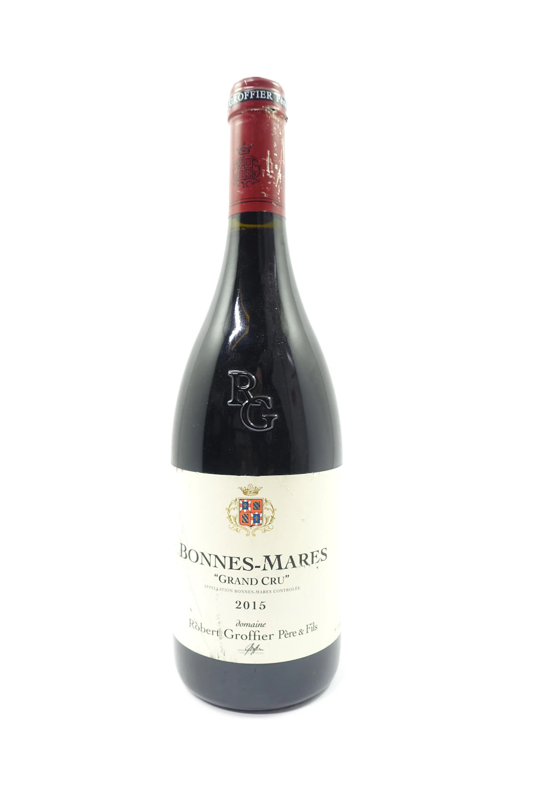 1 bt BONNES MARES 2015 Grand Cru. Robert Groffier & Fils