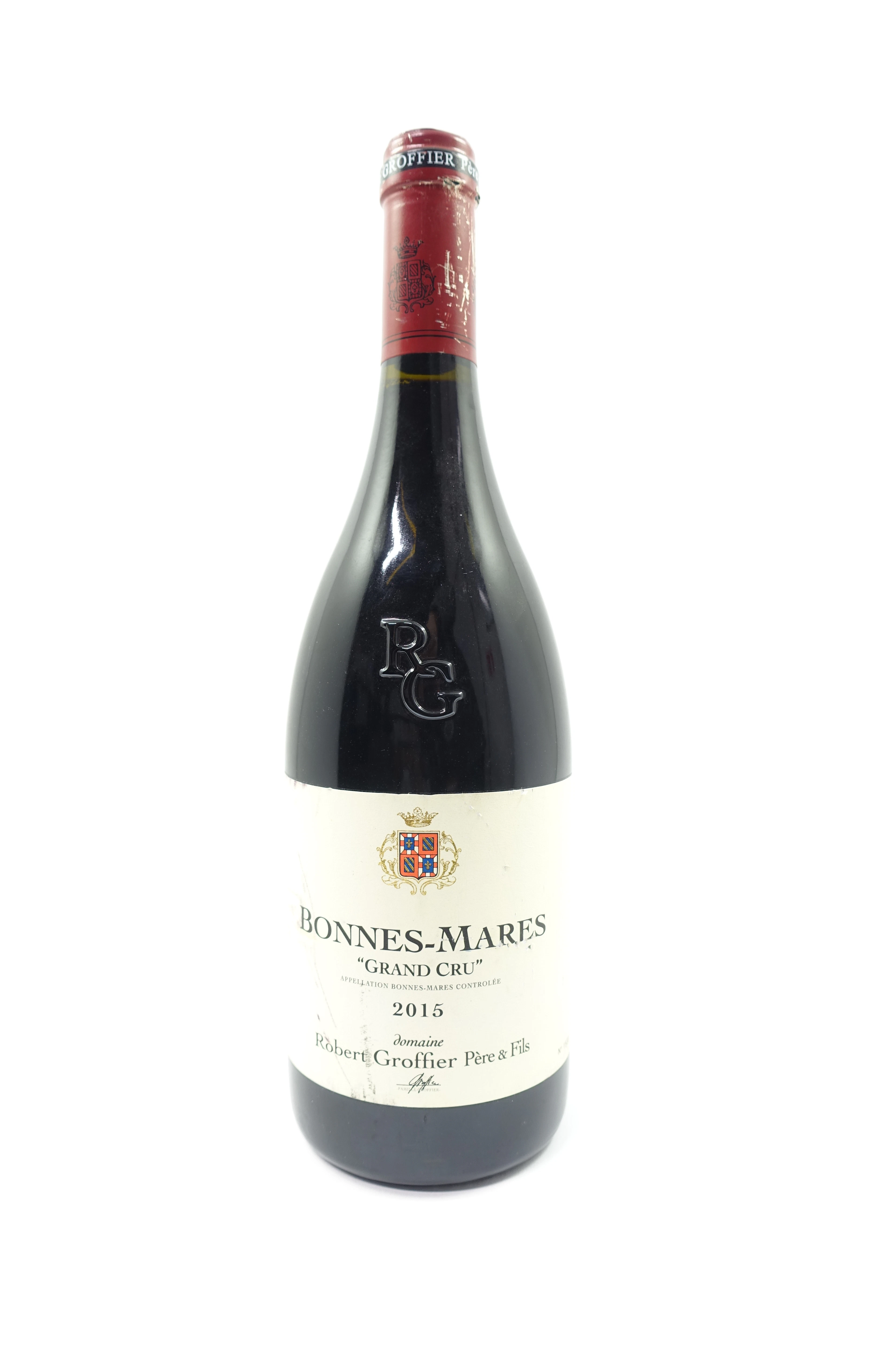 1 bt BONNES MARES 2015 Grand Cru. Robert Groffier & Fils