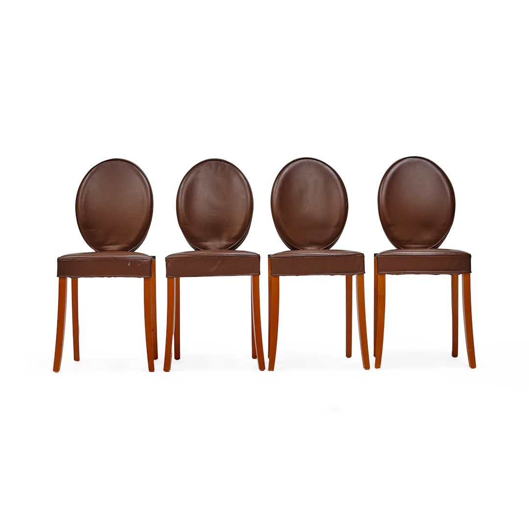 Philippe STARCK Né en 1949 Quatre chaises "Peninsula" - modèle créé circa 1995