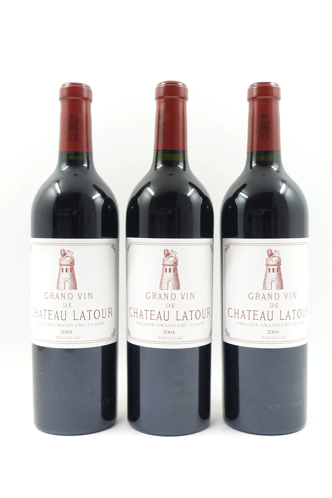 3 bts CH LATOUR 2004 1er GC Pauillac