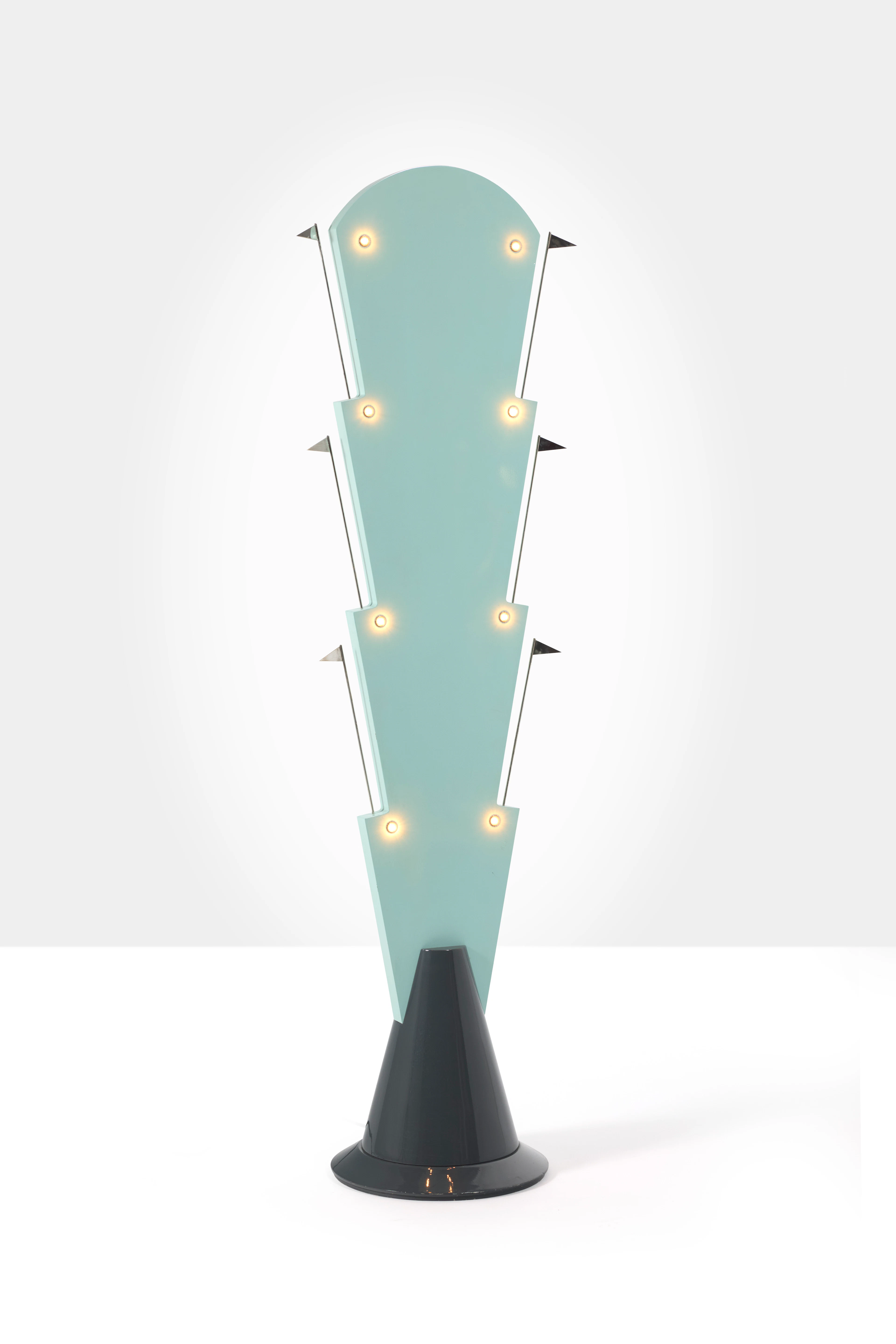 Alessandro MENDINI 1931 - 2019 Lampadaire "Atomaria" - 1984