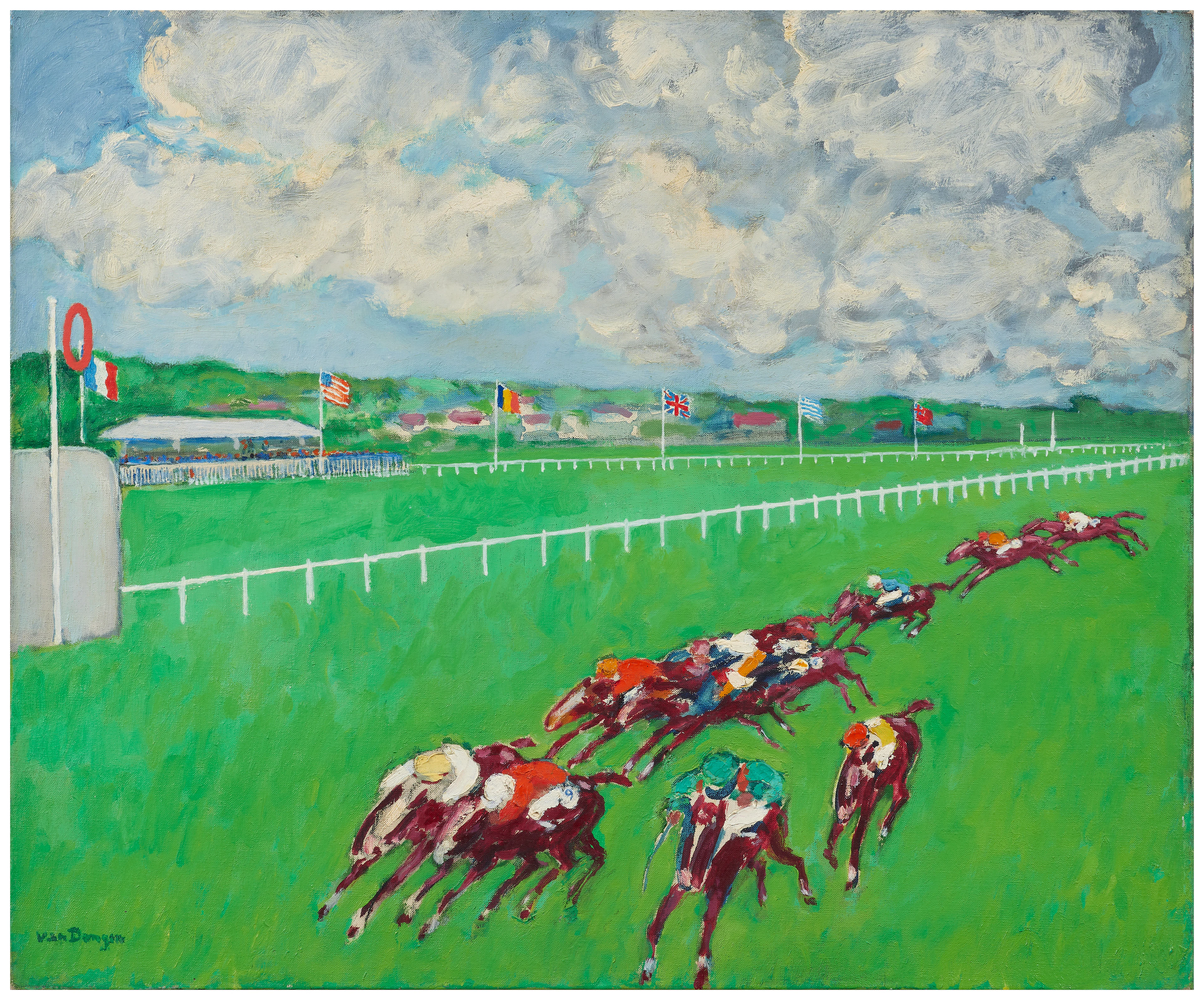 Deauville ou Les Courses - circa 1950-1955
