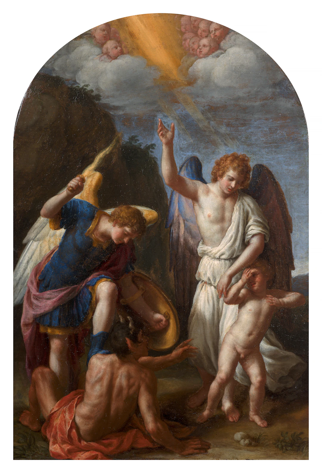 Alessandro TURCHI Vérone, 1578 – Rome, 1649 Les archanges Michel et