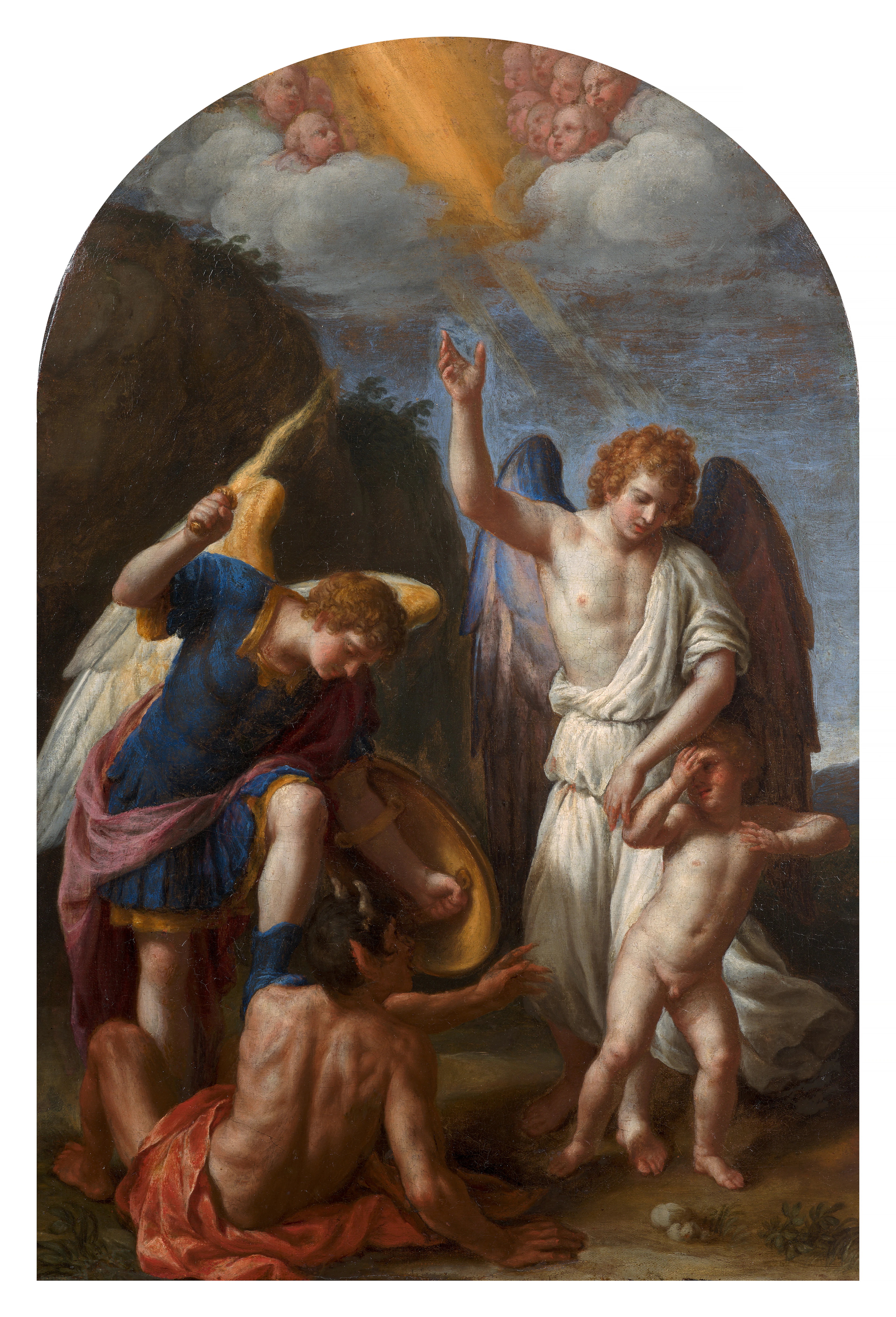Alessandro TURCHI Vérone, 1578 – Rome, 1649 Les archanges Michel et