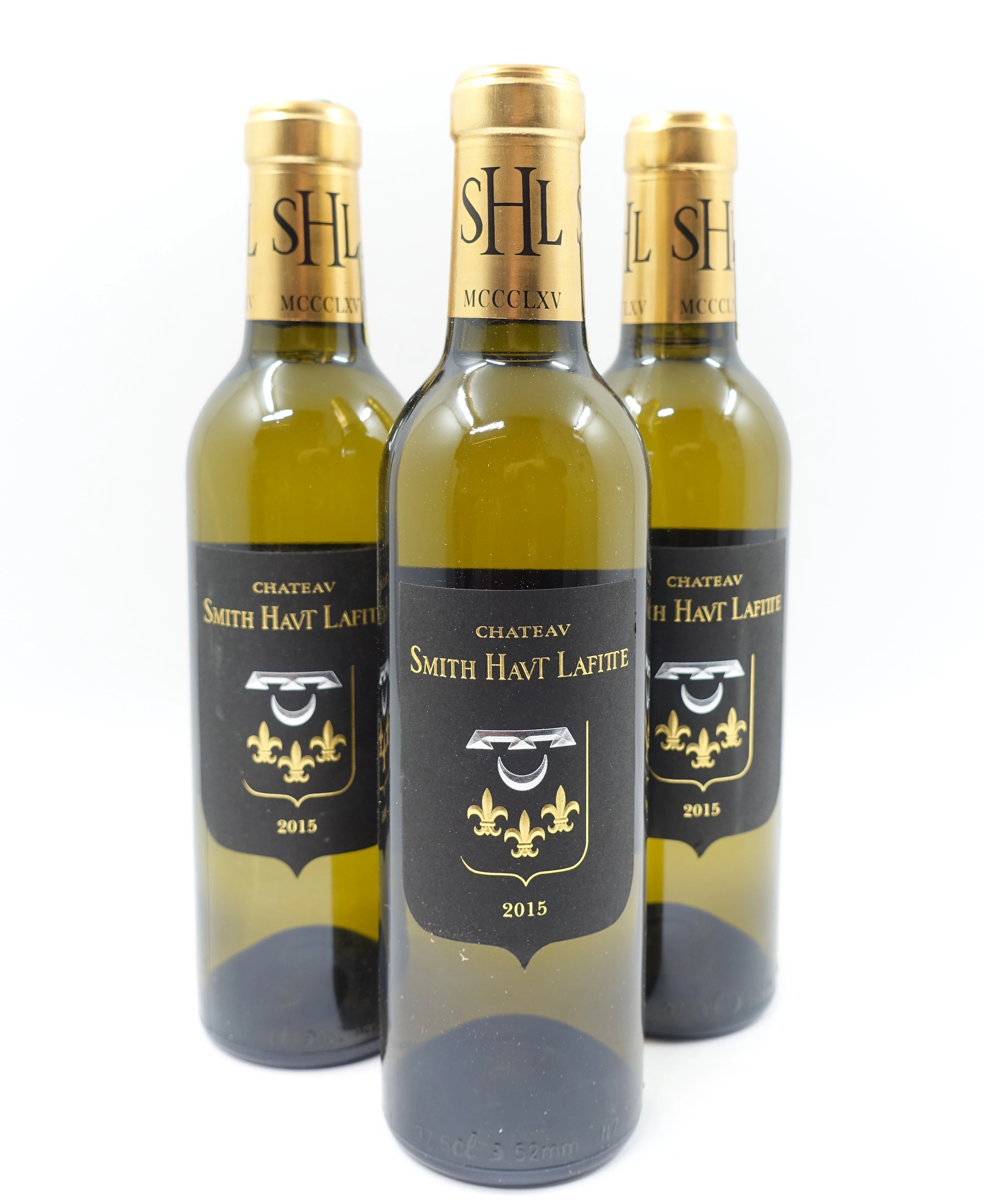 12 demi-bts CH SMITH HAUT LAFITTE 2015 (blanc) CC Pessac Léognan.