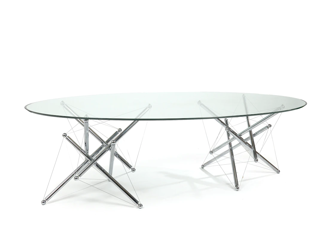 Théodore WADDELL Né en 1941 Grande table modèle 714 - modèle créé en 1973