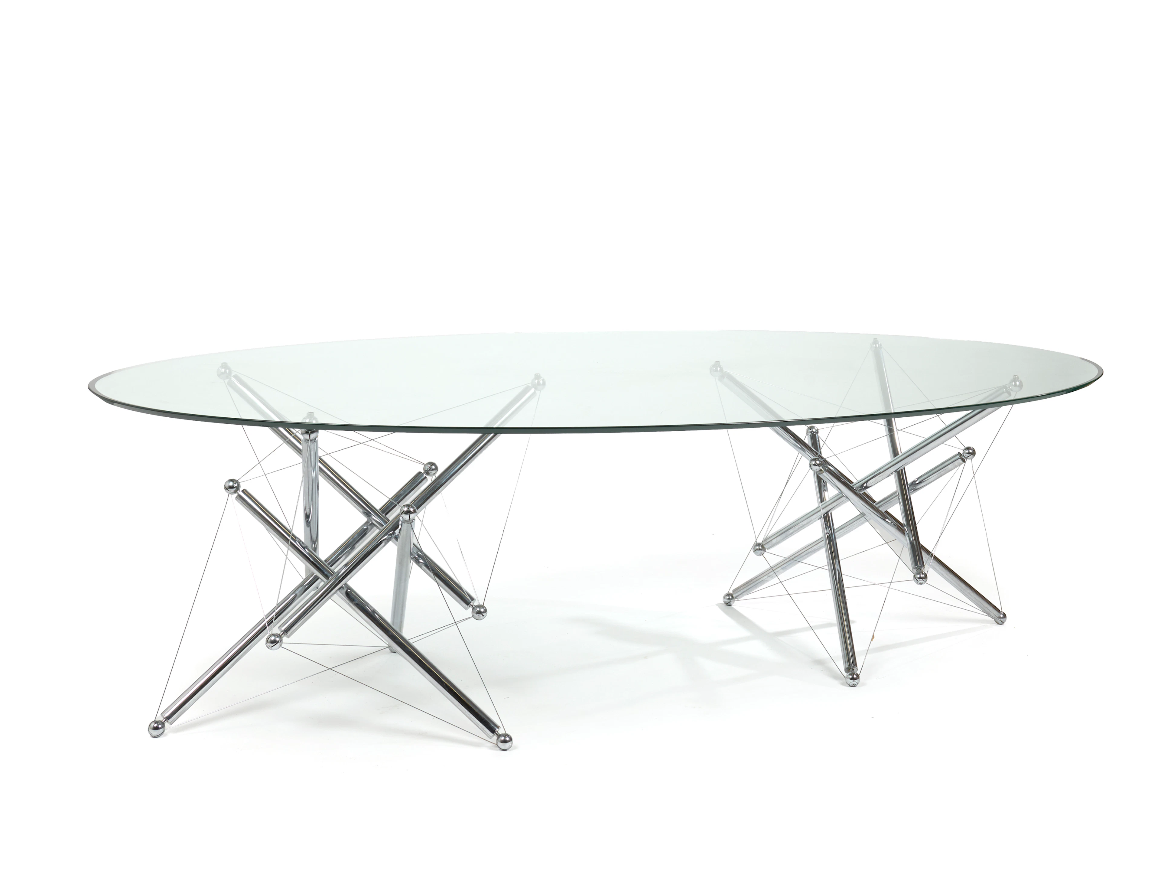 Théodore WADDELL Né en 1941 Grande table modèle 714 - modèle créé en 1973