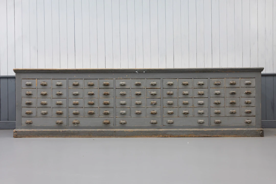 Apothecary cabinet