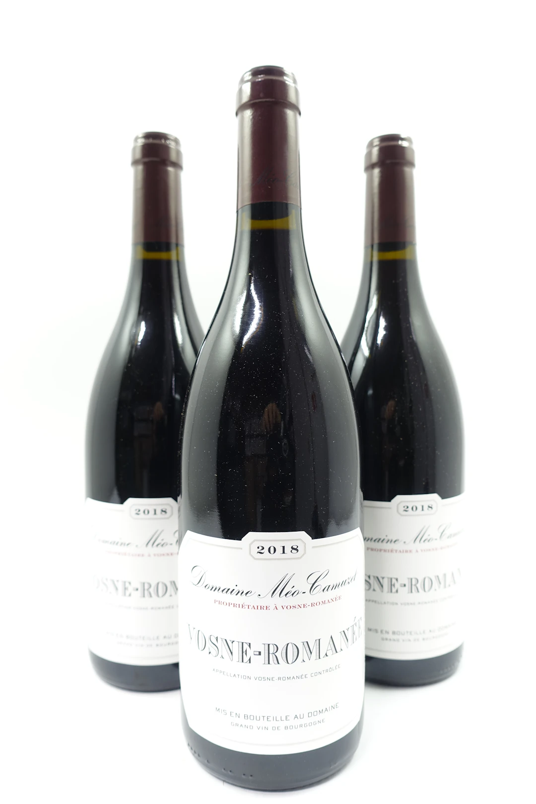 3 bts VOSNE ROMANEE 2018 Domaine Méo Camuzet