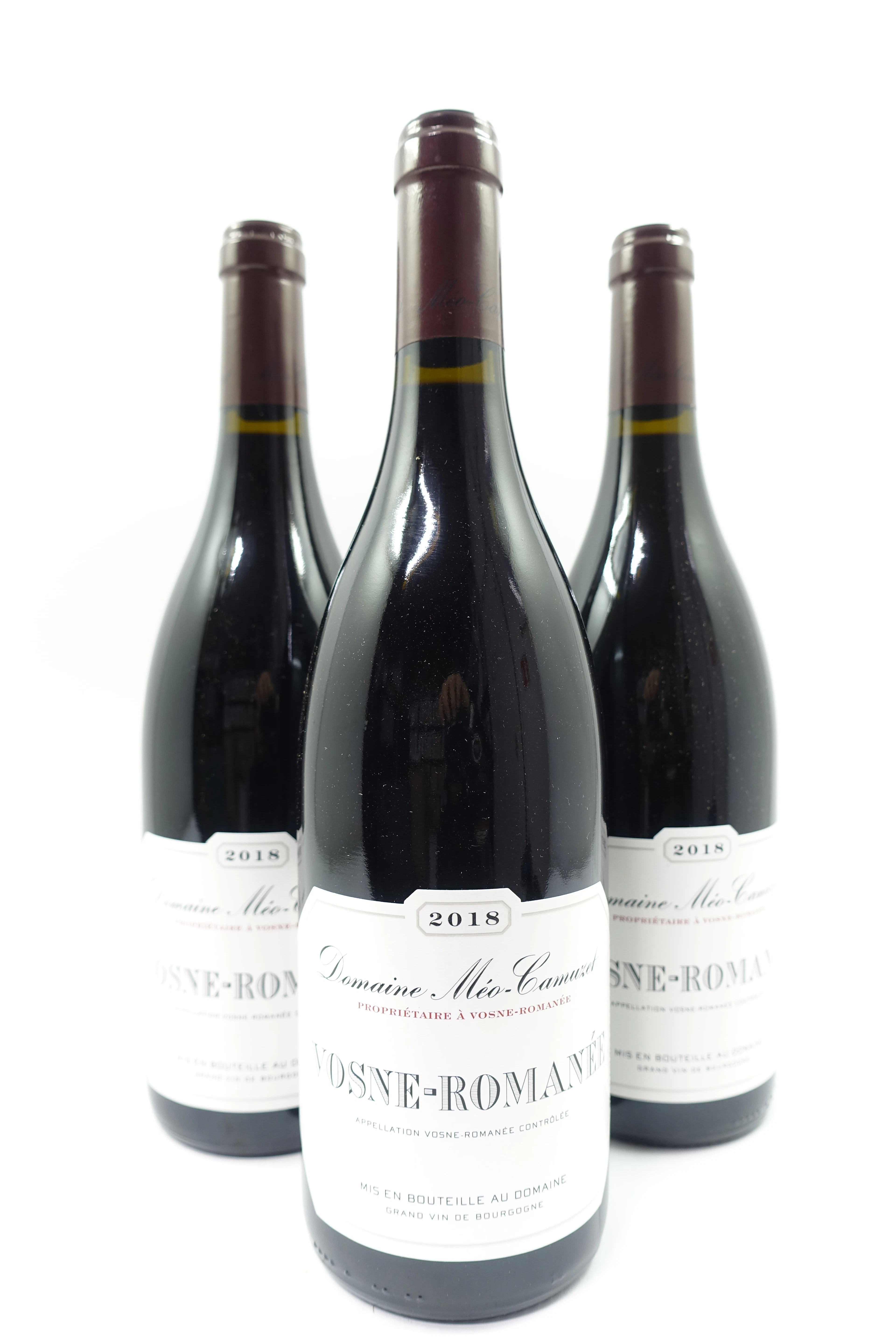 3 bts VOSNE ROMANEE 2018 Domaine Méo Camuzet