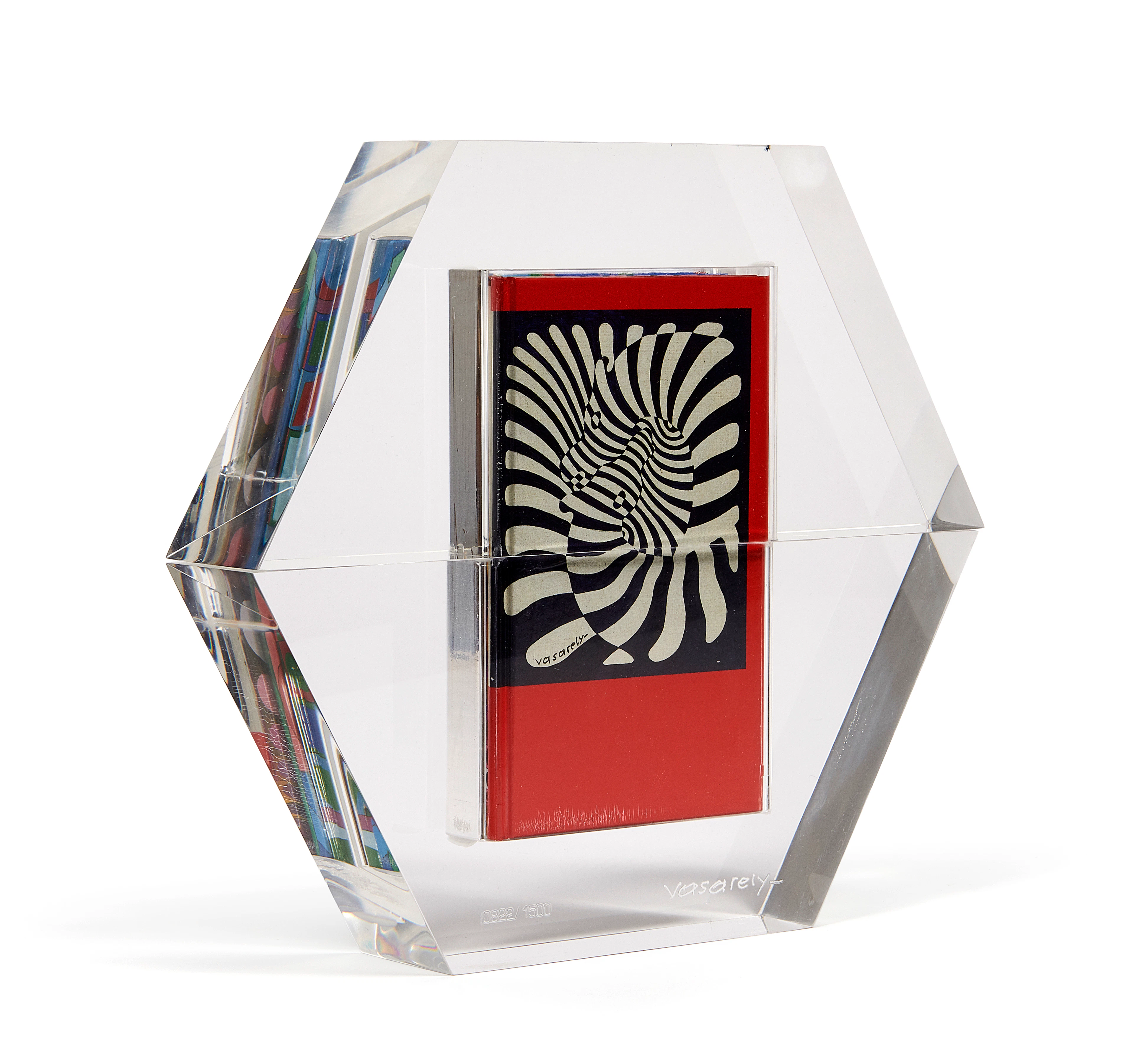 Victor VASARELY Français - 1906 - 1997 Hexagone - 1988