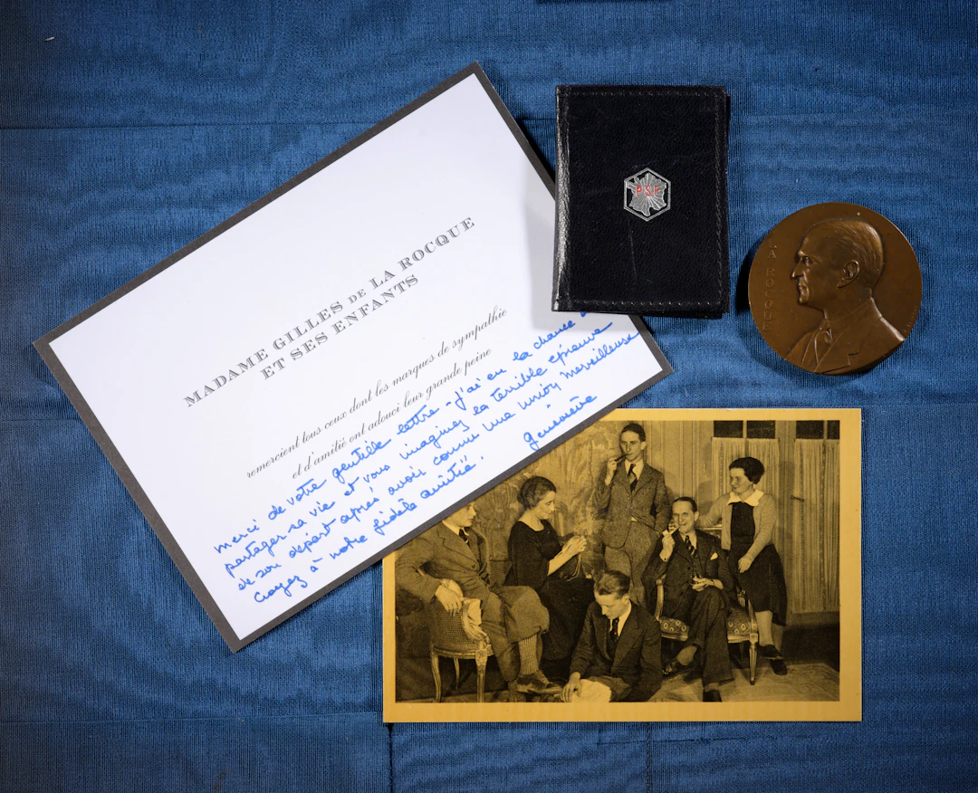 PSF – CROIX DE FEU - Ensemble de souvenirs