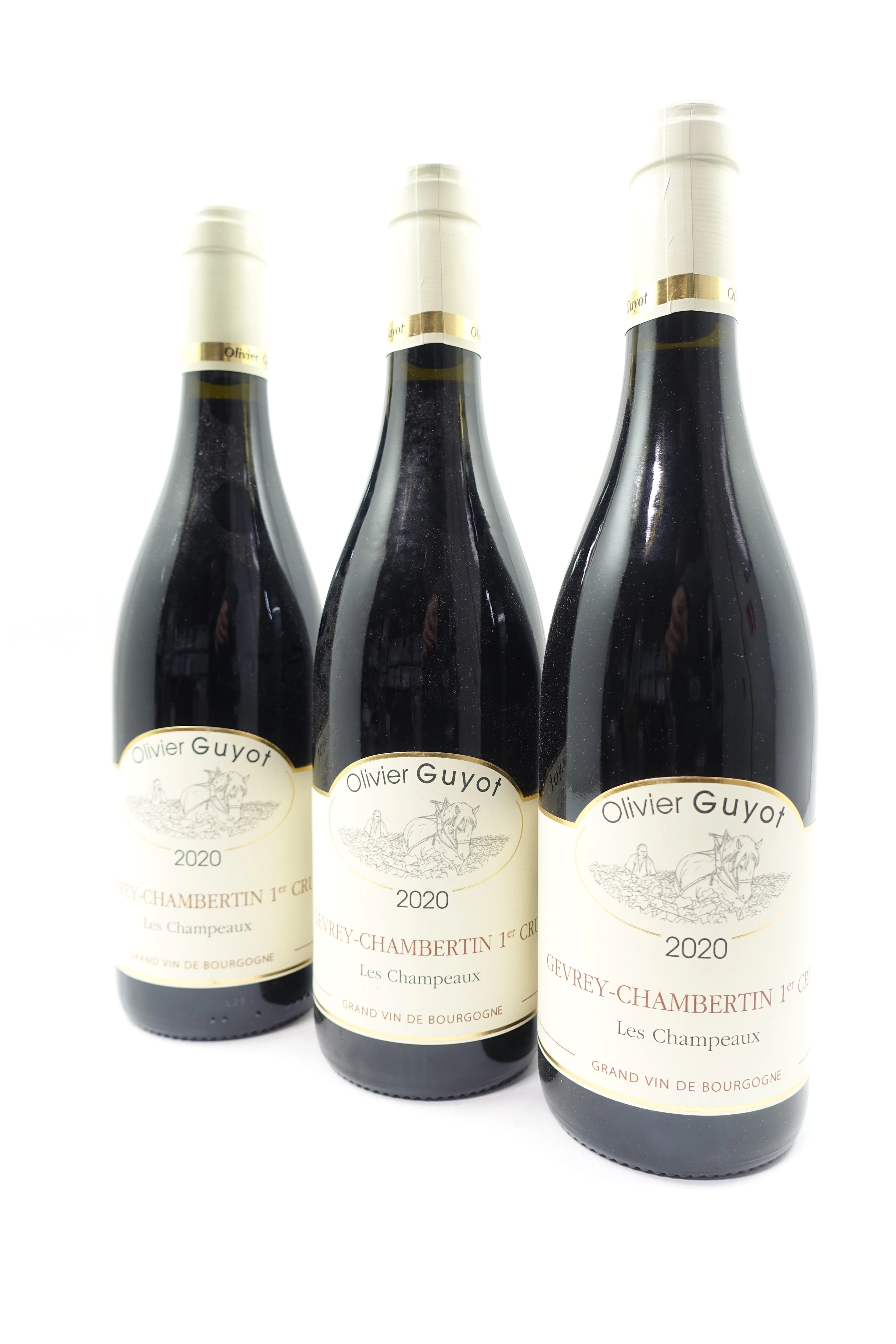 10 bts GEVREY CHAMBERTIN 2020 1er Cru Les Champeaux. Olivier Guyot