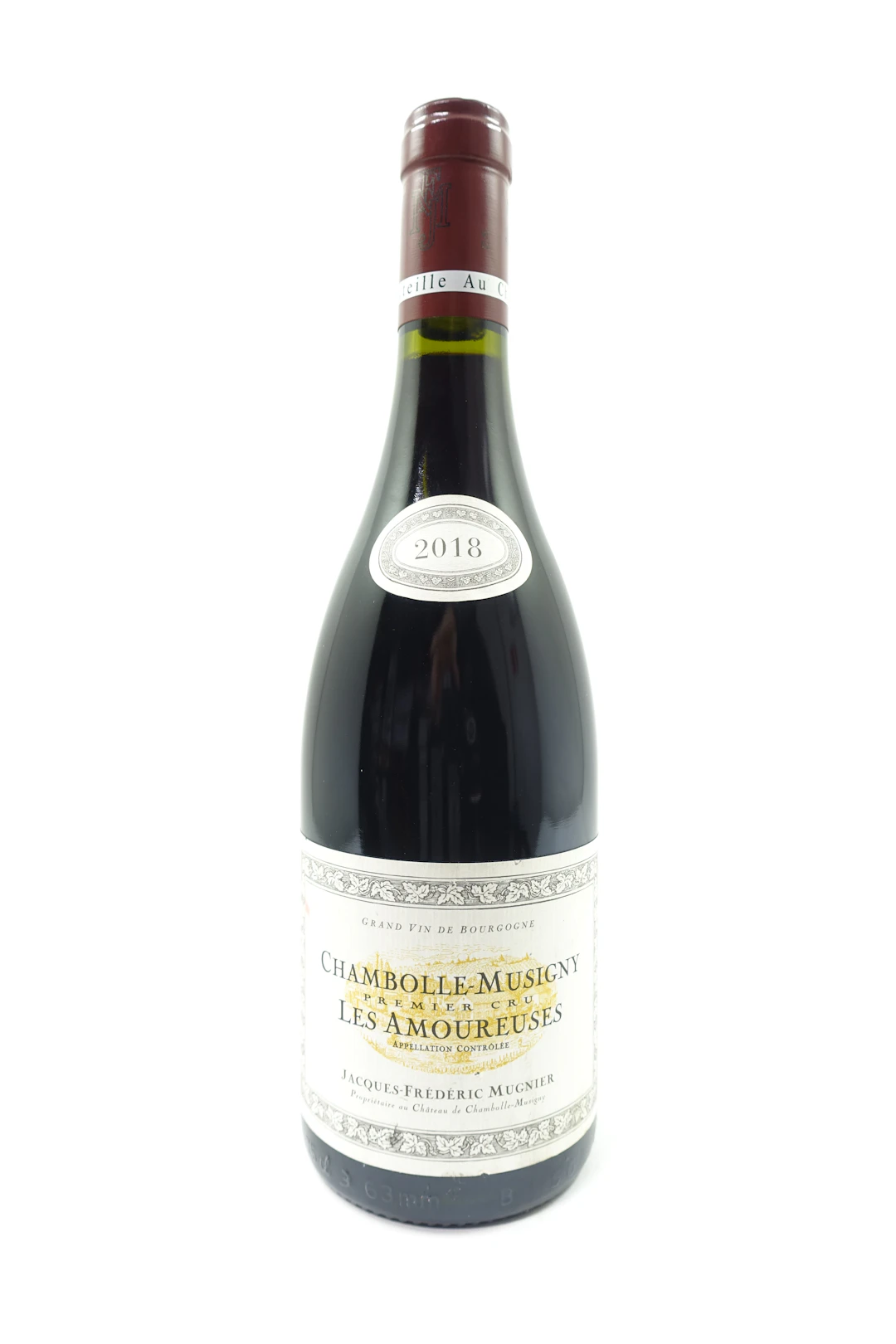 1 bt CHAMBOLLE MUSIGNY 2018 1er Cru Les Amoureuses. Jacques Frédéric Mugnier