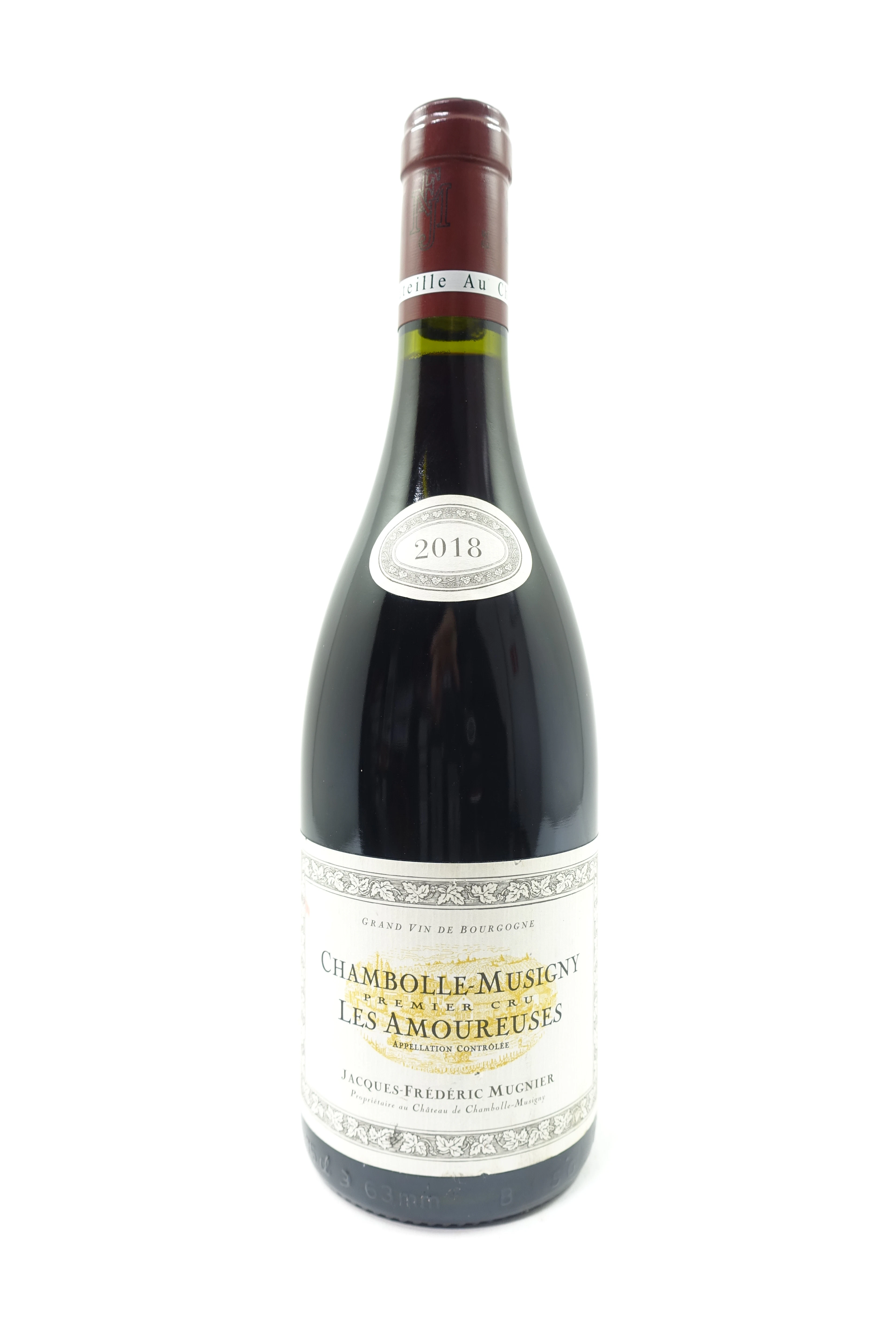 1 bt CHAMBOLLE MUSIGNY 2018 1er Cru Les Amoureuses. Jacques Frédéric Mugnier