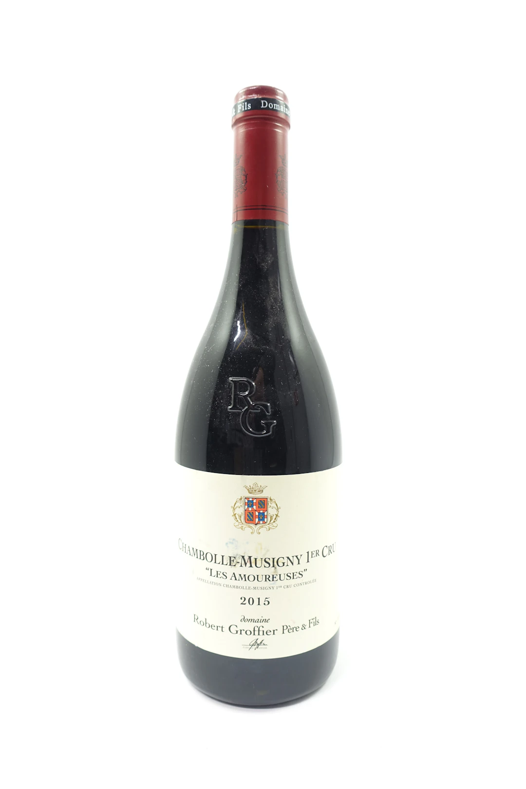 1 bt CHAMBOLLE MUSIGNY 2015 1er Cru Les Amoureuses. Domaine Robert