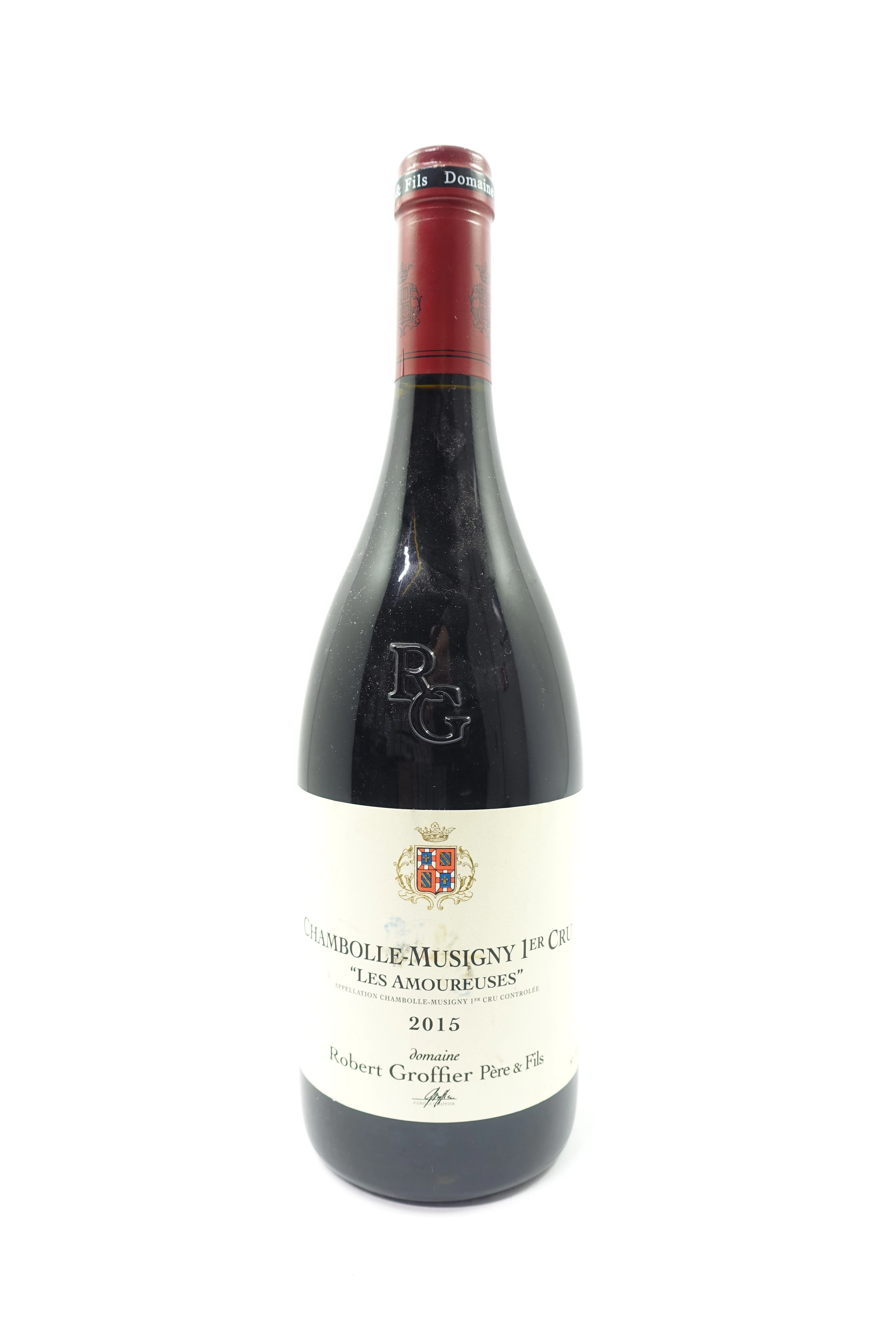 1 bt CHAMBOLLE MUSIGNY 2015 1er Cru Les Amoureuses. Domaine Robert