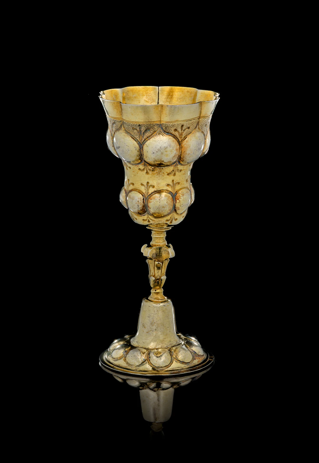 A German silver-gilt cup, probably Johann Philipp I Stenglin, Augsburg