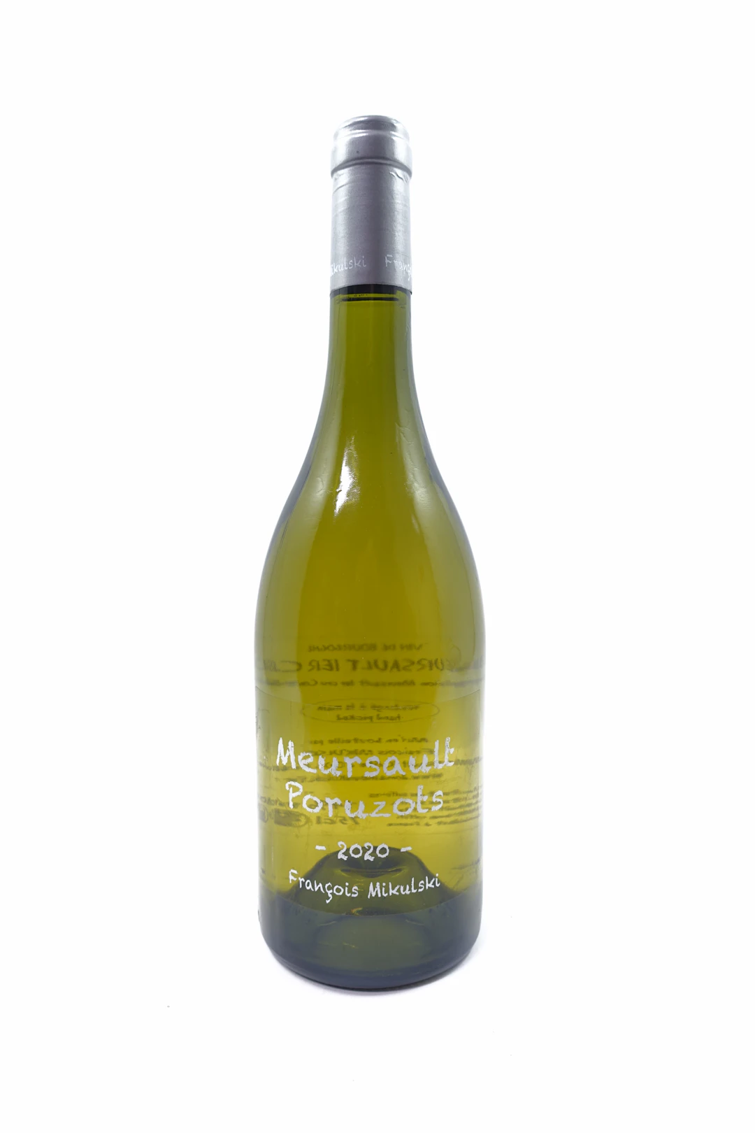 1 bt MEURSAULT 2020 1er Cru Poruzots. François Mikulski