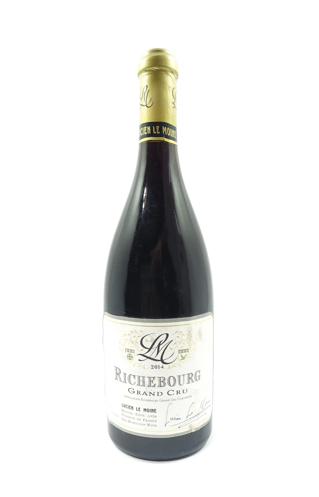 1 bt RICHEBOURG 2014 Grand Cru. Lucien Le Moine