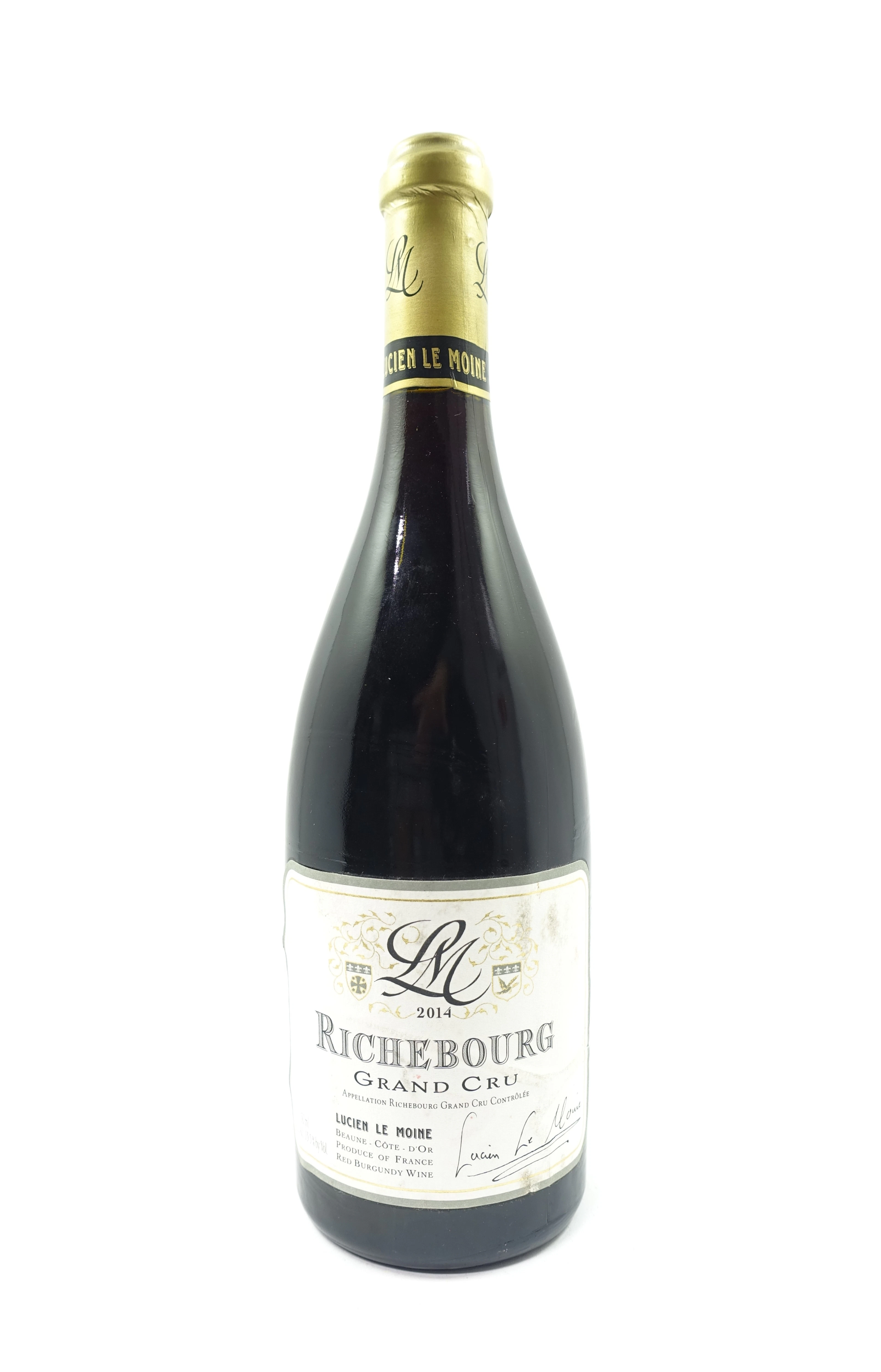 1 bt RICHEBOURG 2014 Grand Cru. Lucien Le Moine