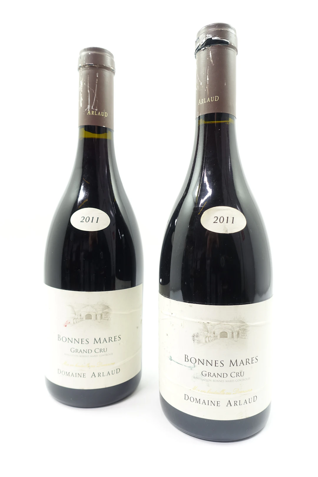 2 bts BONNES MARES 2011 Grand Cru. Domaine Arlaud